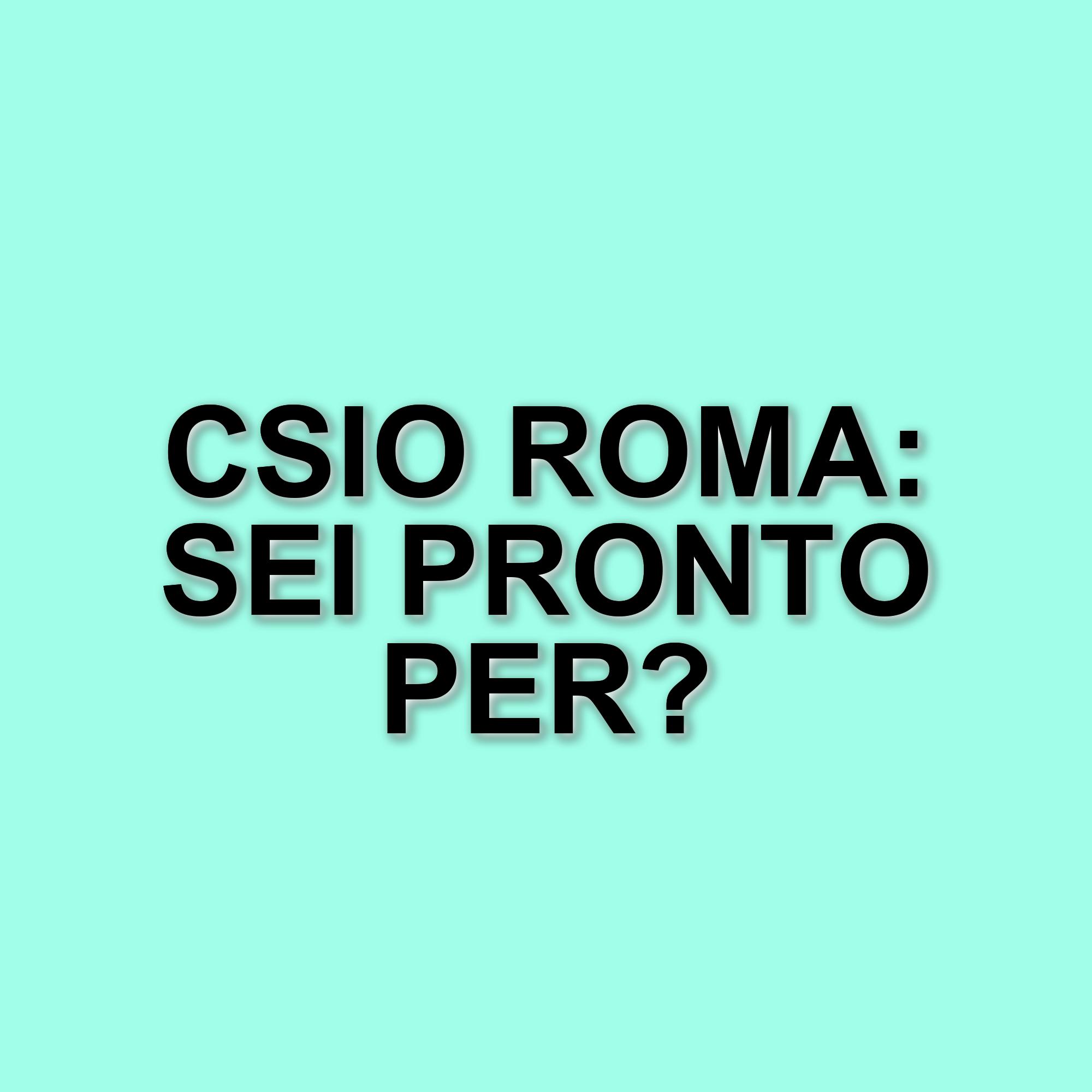 Piazza di Siena 2025: Roma si prepara al prestigioso CSIO Roma – Master d’Inzeo