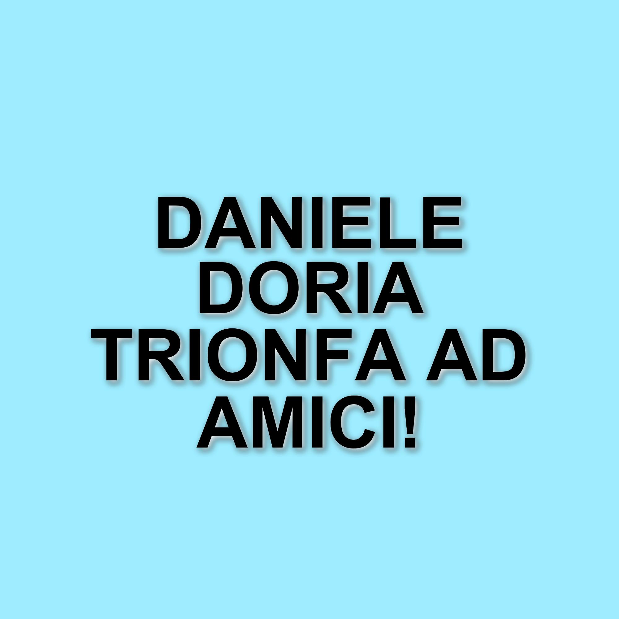 Daniele Doria trionfa nella finale di Amici 2025: un talento che conquista il pubblico