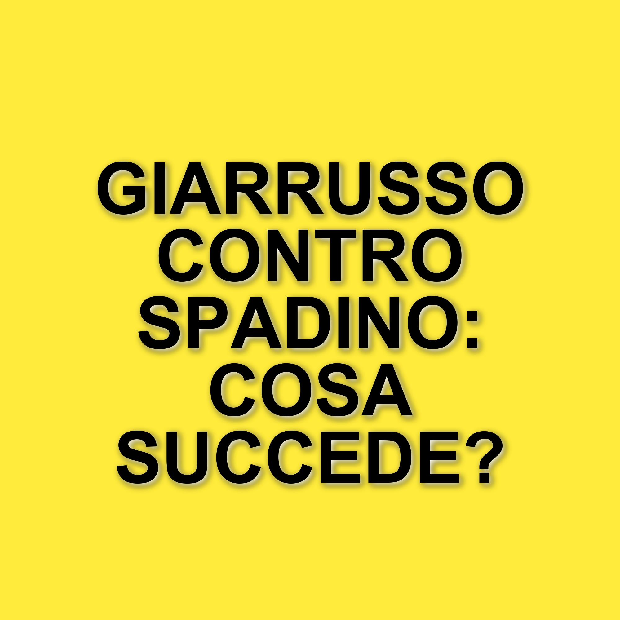 Il ritiro di Spadino continua a far discutere: le dichiarazioni di Dino Giarrusso