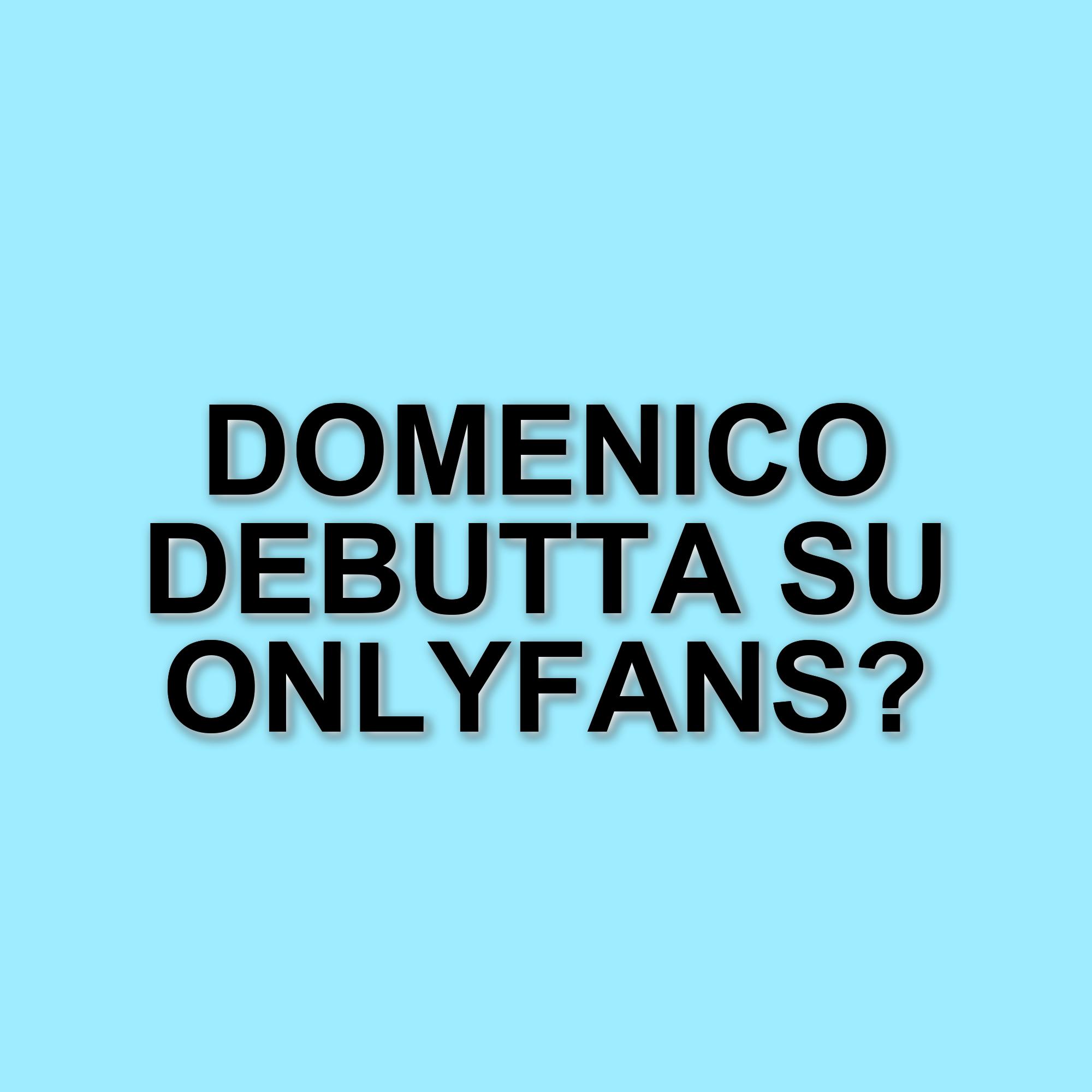 Domenico Guido Sarnataro, ex alunno di Amici, debutta su OnlyFans con un annuncio sorprendente