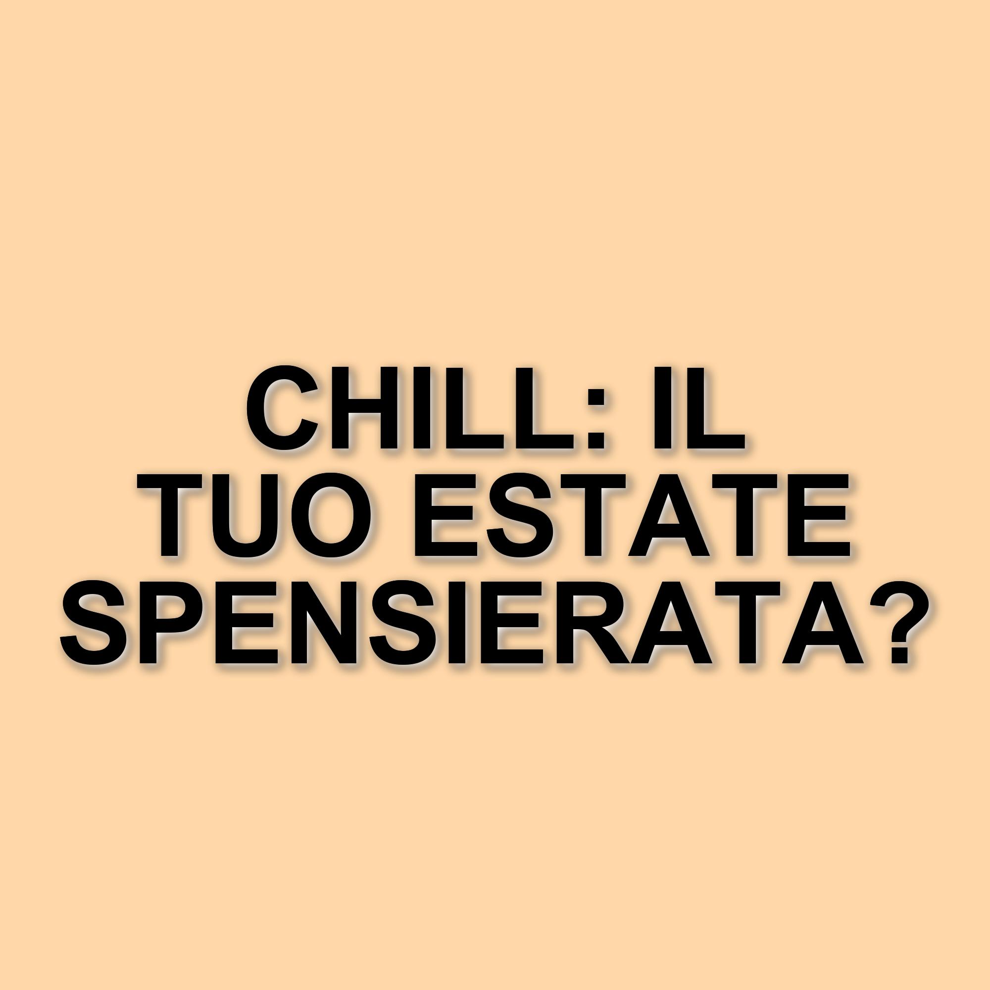 Ghali lancia "Chill": il nuovo singolo per un'estate all'insegna del relax e della spensieratezza