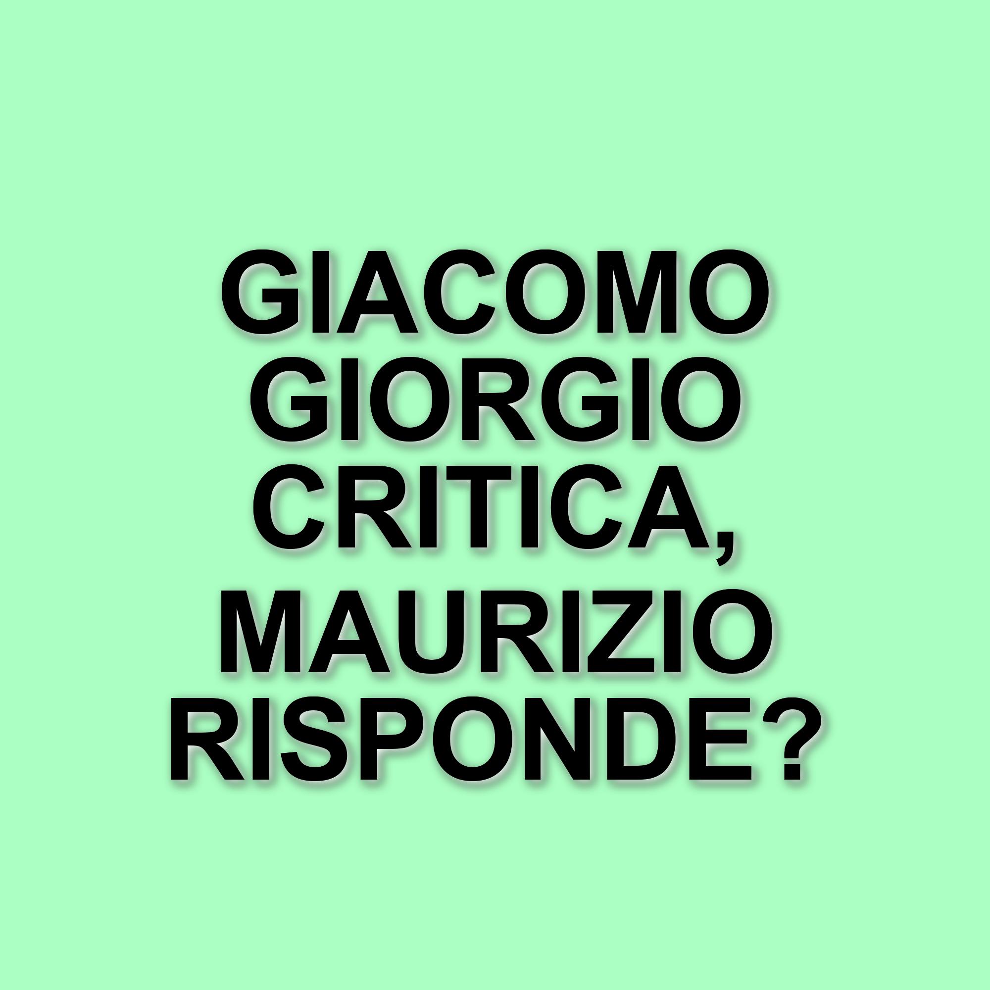 Giacomo Giorgio critica la scrittura di Mare Fuori: la risposta di Maurizio Careddu