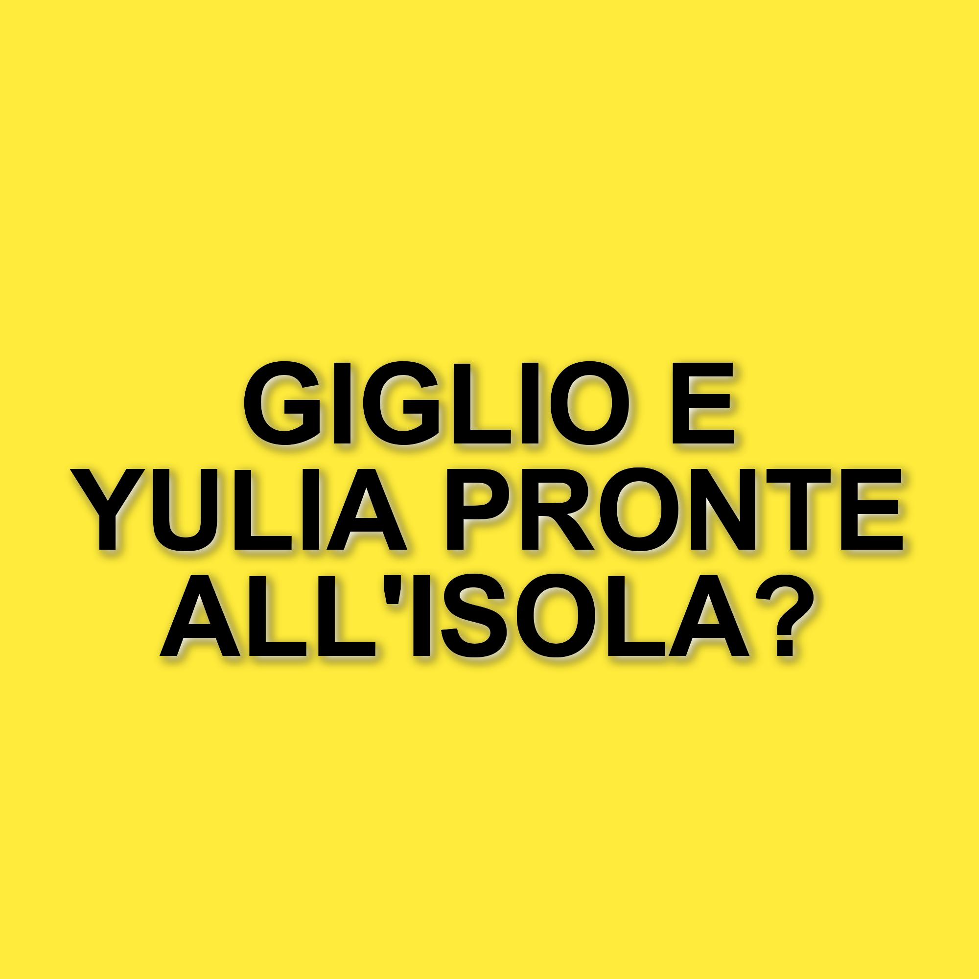 Giglio e Yulia: la coppia del Grande Fratello pronta a sfidare L’Isola dei Famosi