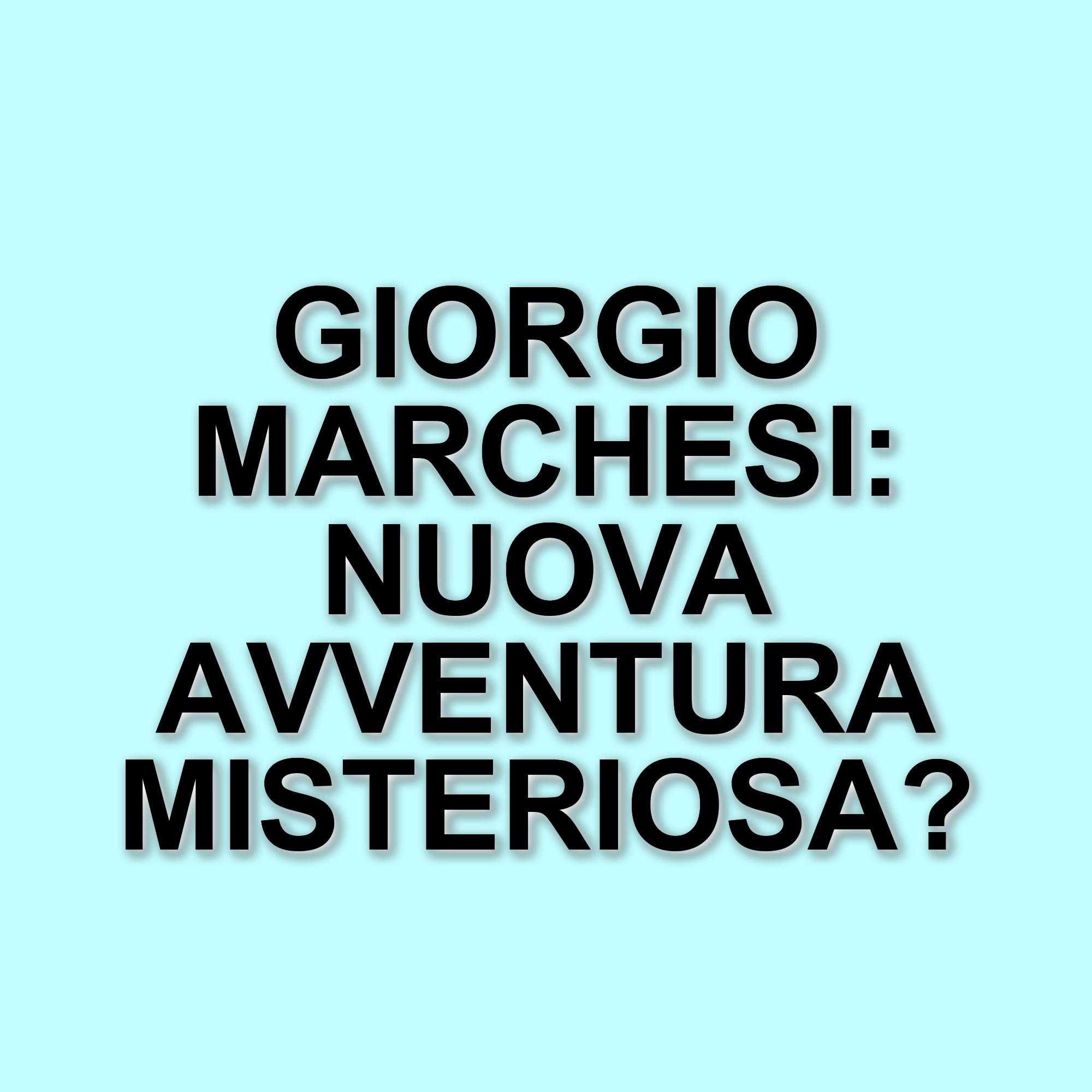 Giorgio Marchesi protagonista della nuova serie Rai "Commissario Buonvino – Delitti a Villa Borghese"