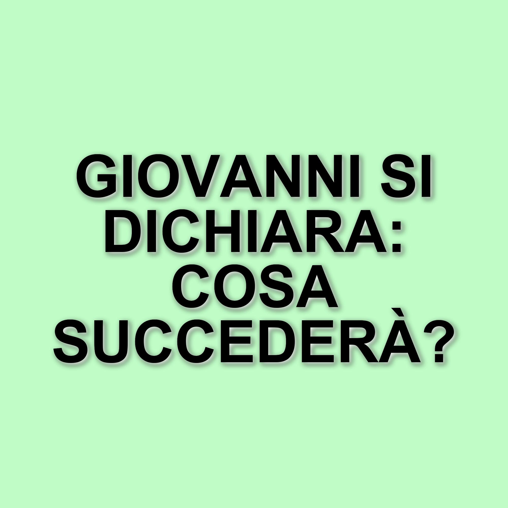 Ultimi sviluppi a uomini e donne: Giovanni si dichiara a Francesca prima della pausa estiva