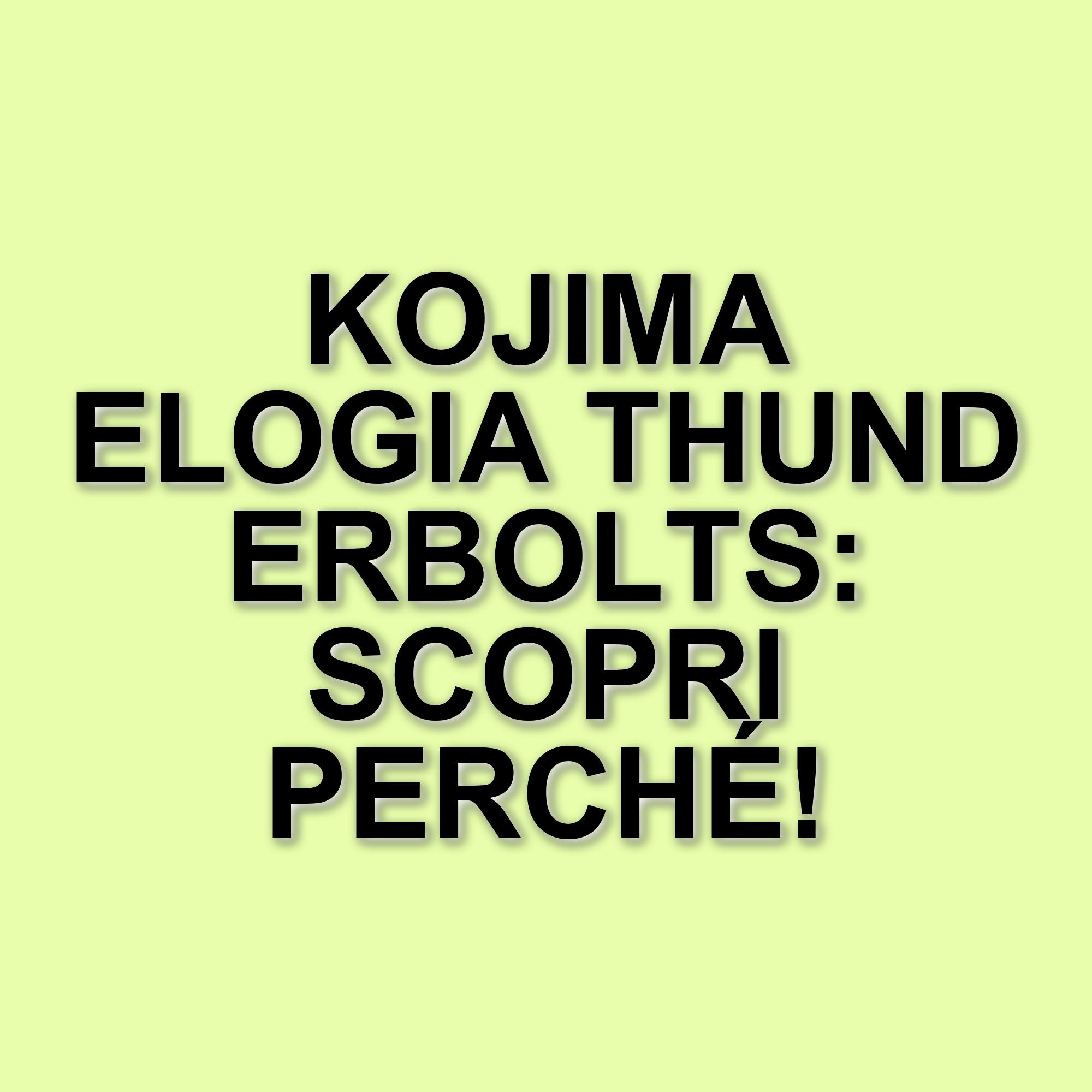 Hideo Kojima elogia Thunderbolts: un film Marvel che esplora la salute mentale e la * redenzione*