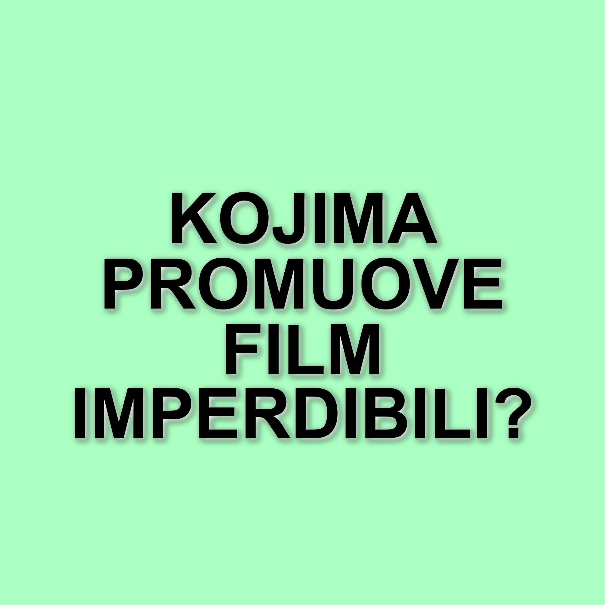 Hideo Kojima: Tra Promozioni e Consigli Cinematografici