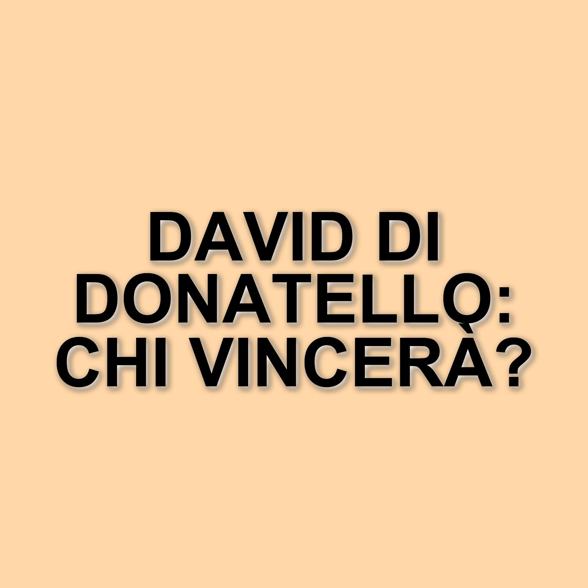 I David di Donatello 2025: La cerimonia di premiazione al Teatro 5 di Cinecittà