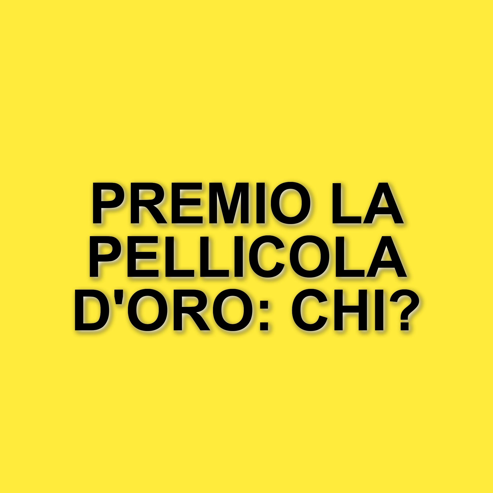 La xv edizione del premio la pellicola d'oro: celebrazioni e nomination a roma