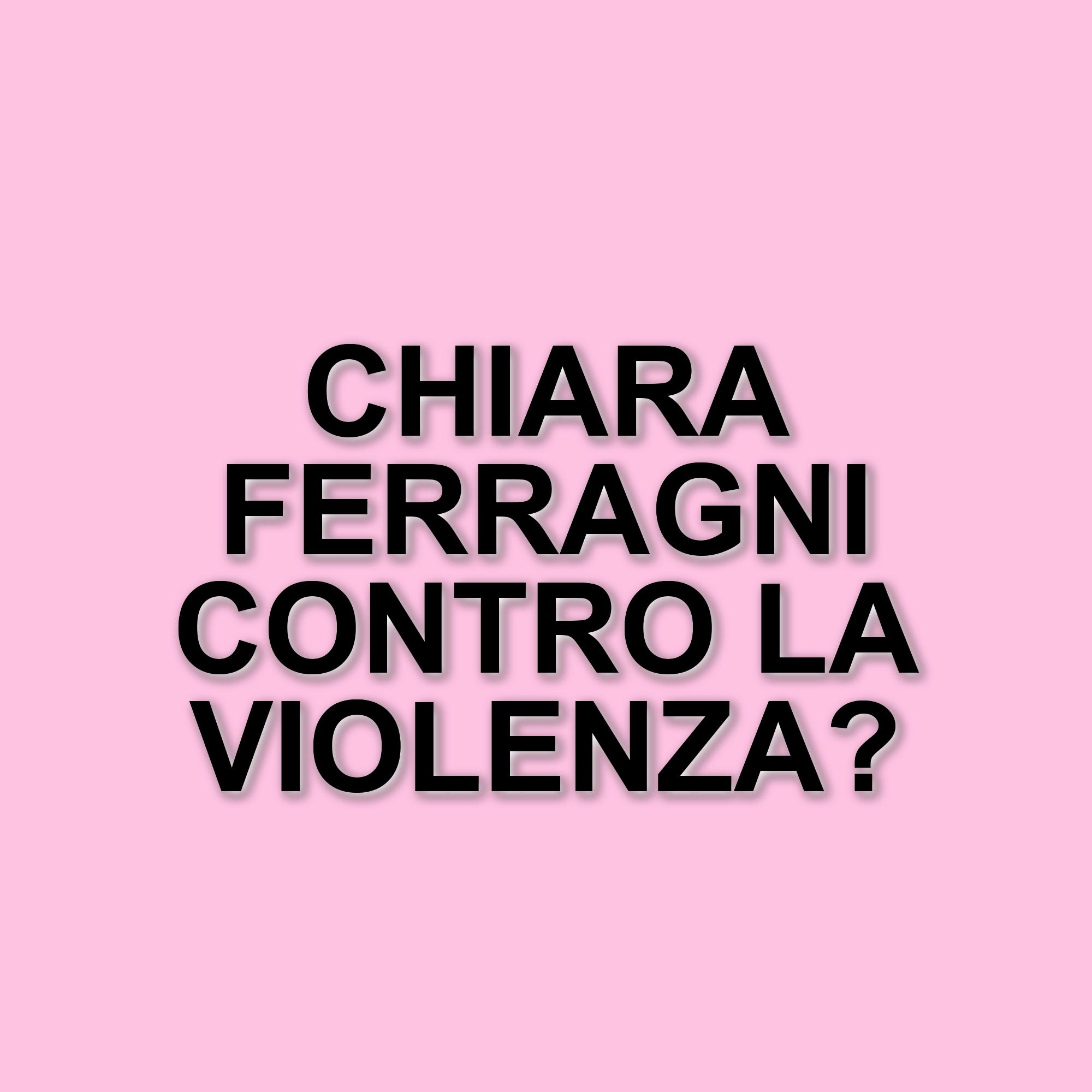 Chiara Ferragni e Codacons insieme per un evento contro la violenza sulle donne a Roma