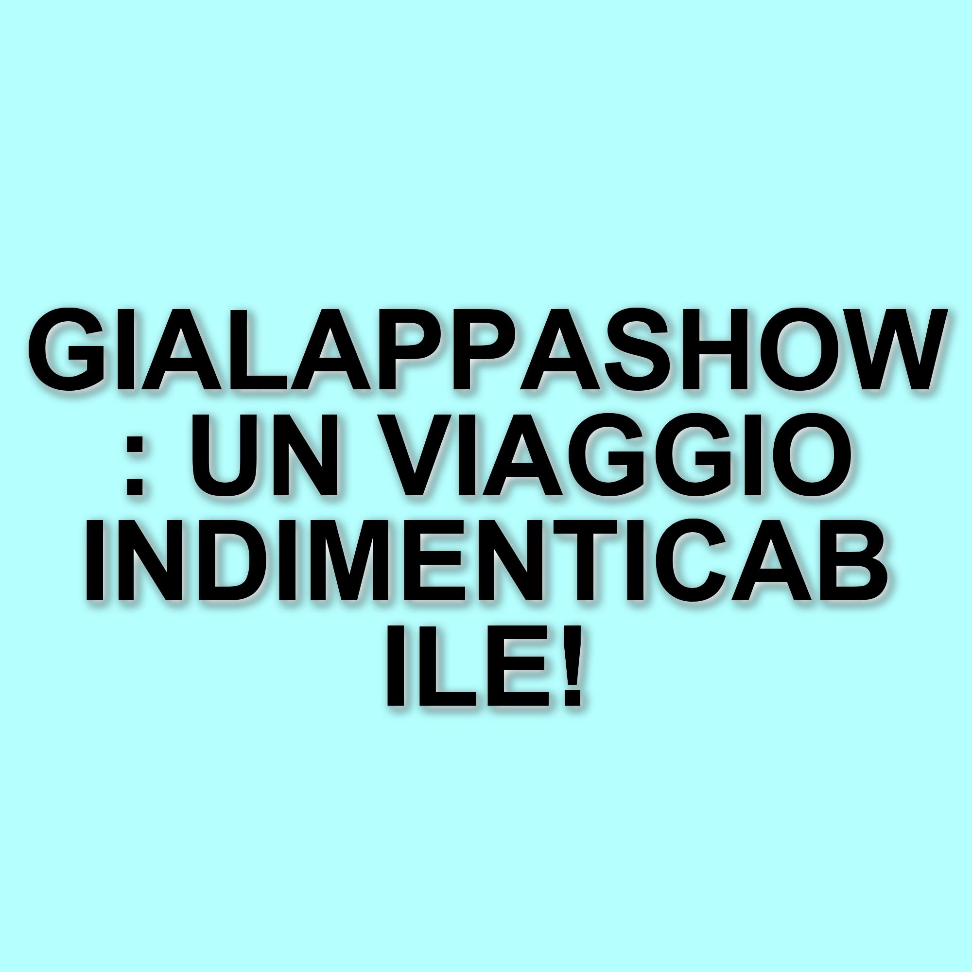 GialappaShow: L’edizione straordinaria in prima visione su TV8, Sky e NOW