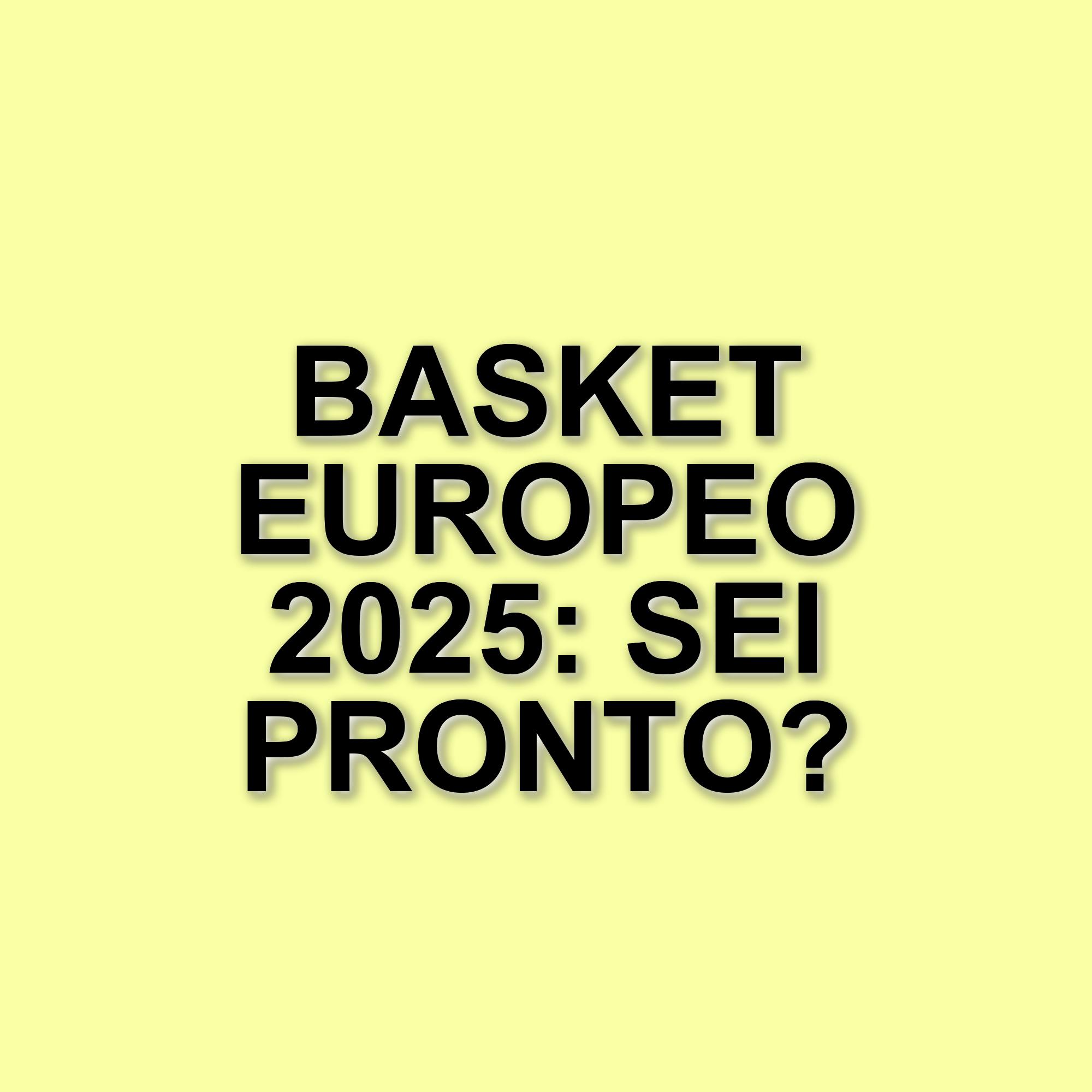Basket: La Rai trasmetterà in diretta gli Europei 2025 delle Nazionali italiana maschile e femminile