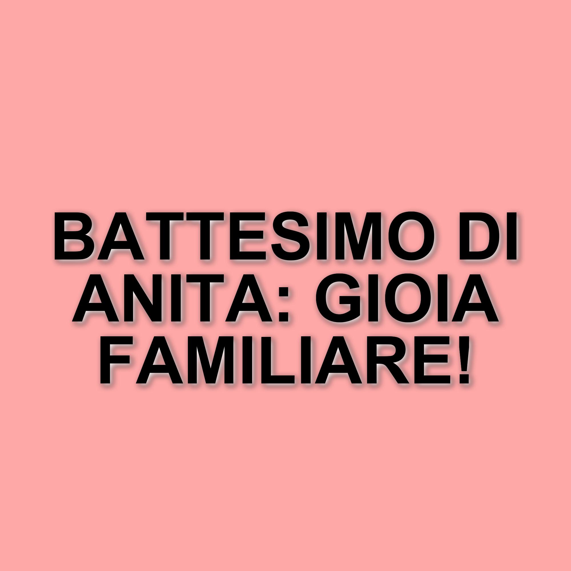 Amedeo Goria e Maria Teresa Ruta festeggiano il battesimo della nipotina Anita a Milano