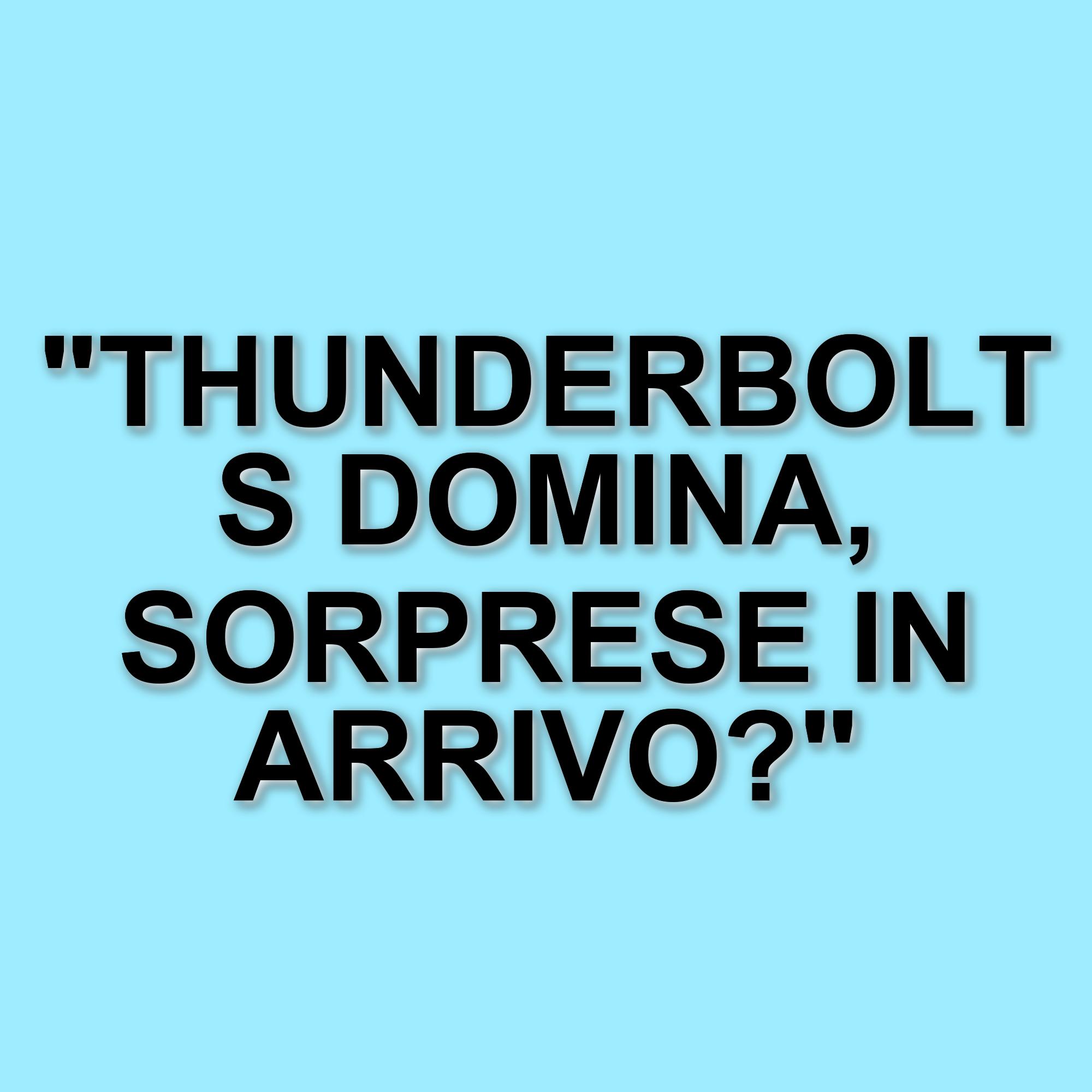 Box Office Italiano: Thunderbolts resta in vetta, ma gli incassi non decollano