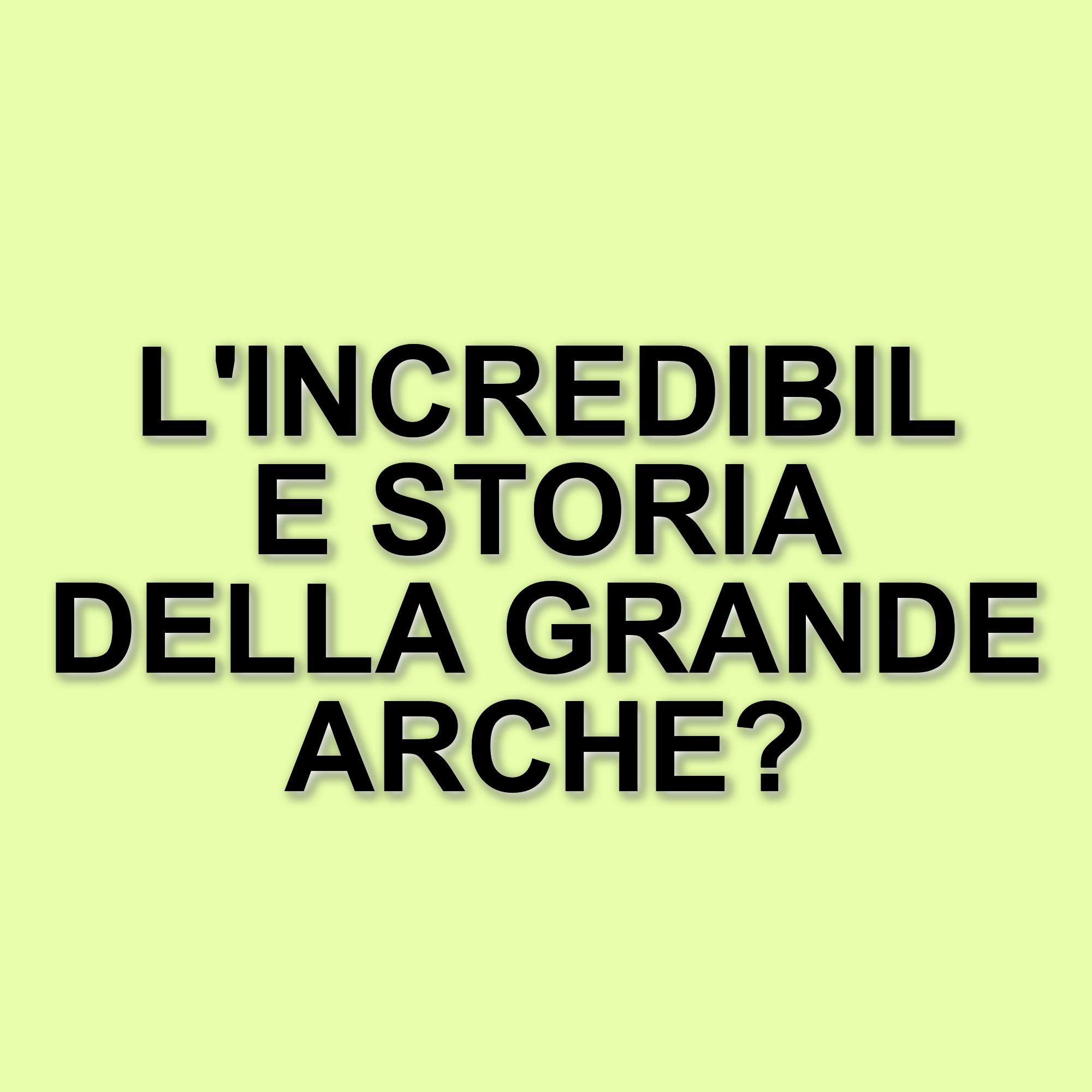 La grande arche di parigi: un viaggio tra arte, politica e compromessi