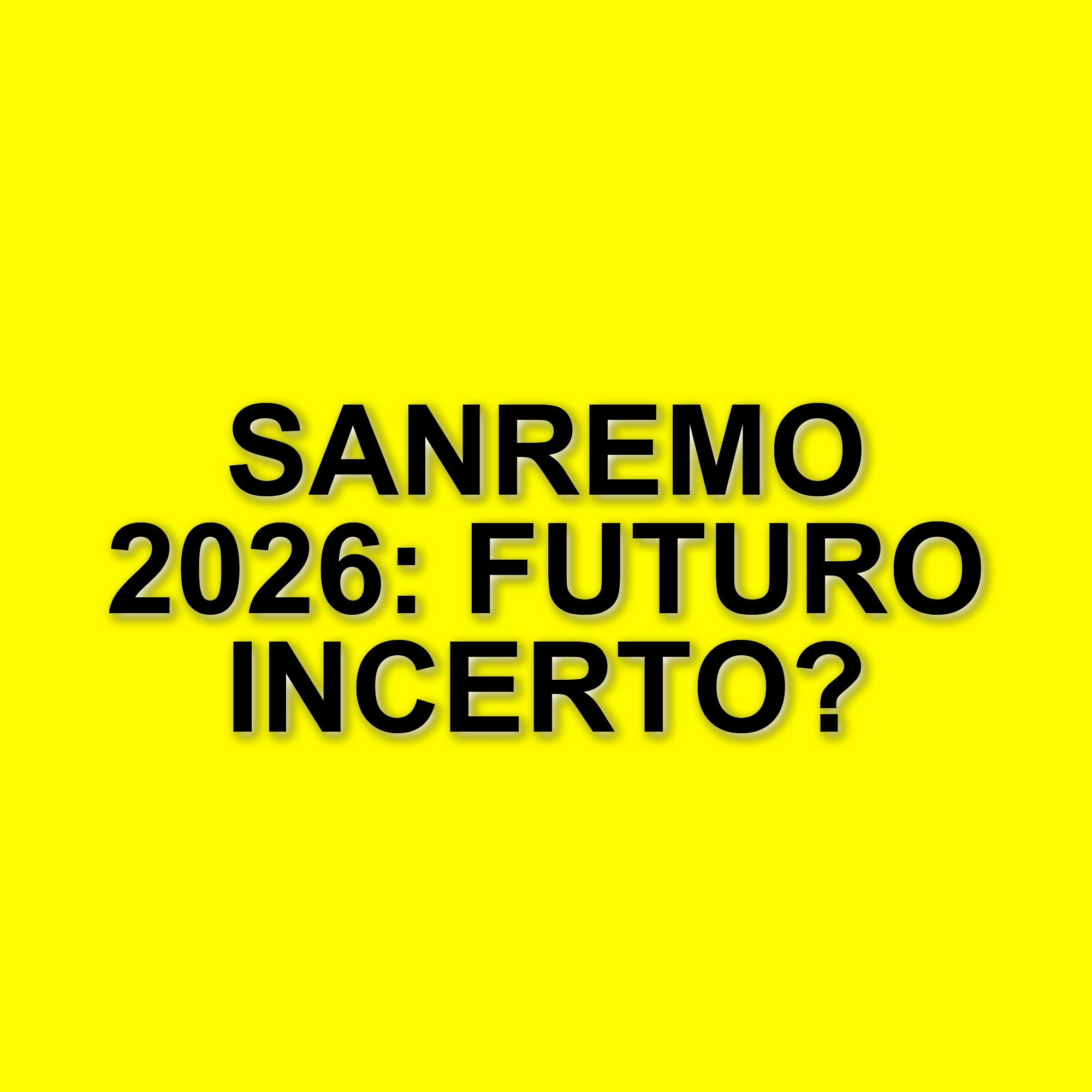 La Rai unica concorrente per il Festival di Sanremo: attesa per la decisione del Consiglio di Stato