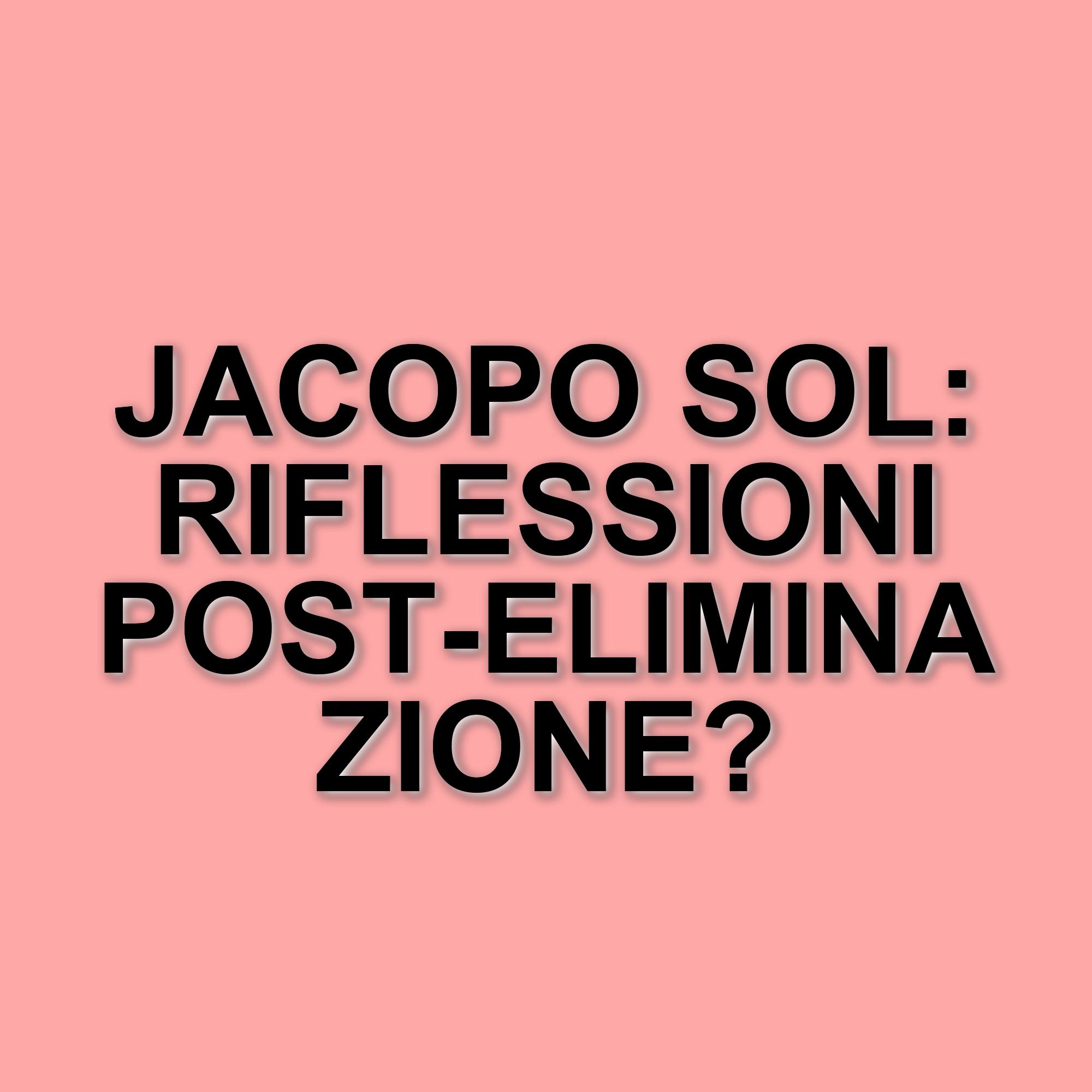 Jacopo Sol racconta l'amore per Francesca Bosco a Verissimo: "Con lei sono felice"