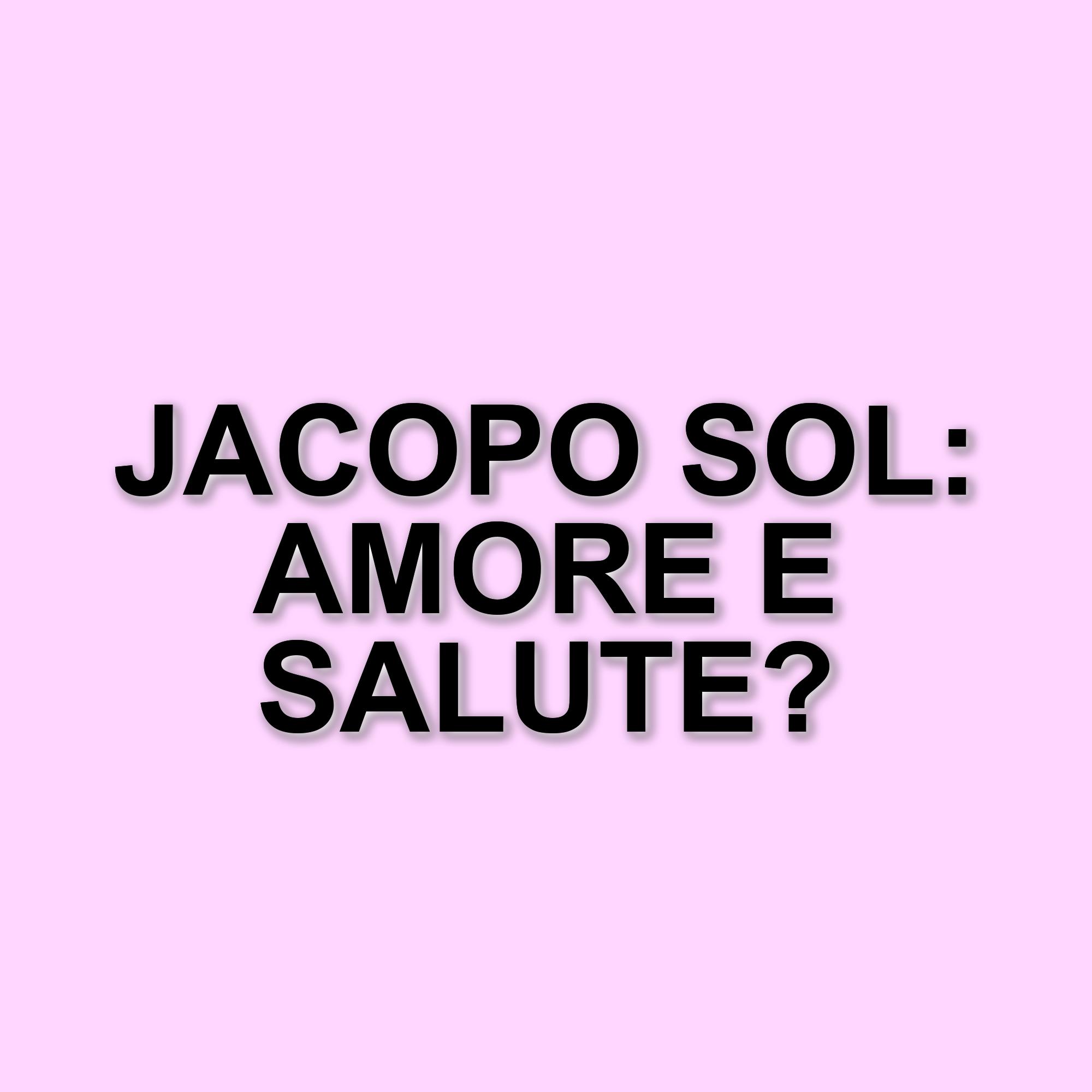 Jacopo Sol di Amici 24: Confessioni sul suo amore e un episodio in pronto soccorso