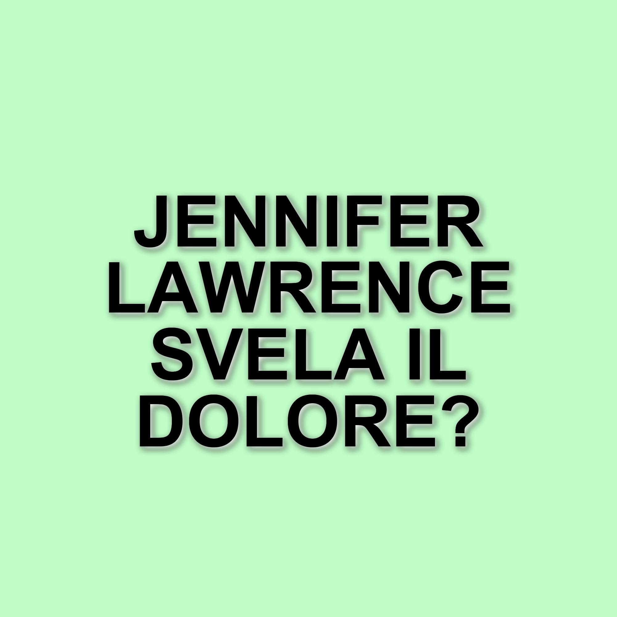 Jennifer Lawrence affronta il post-partum in "Die My Love": un viaggio tra realtà e finzione