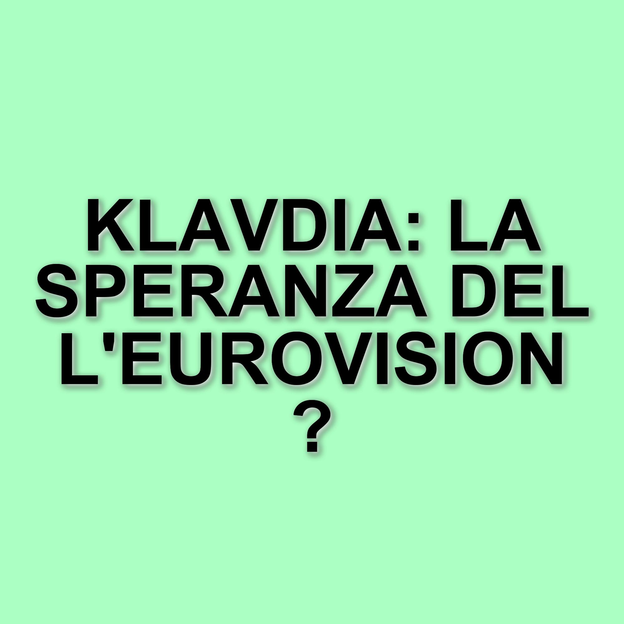 Klavdia rappresenta la Grecia all'eurovision song contest 2025 con un brano toccante