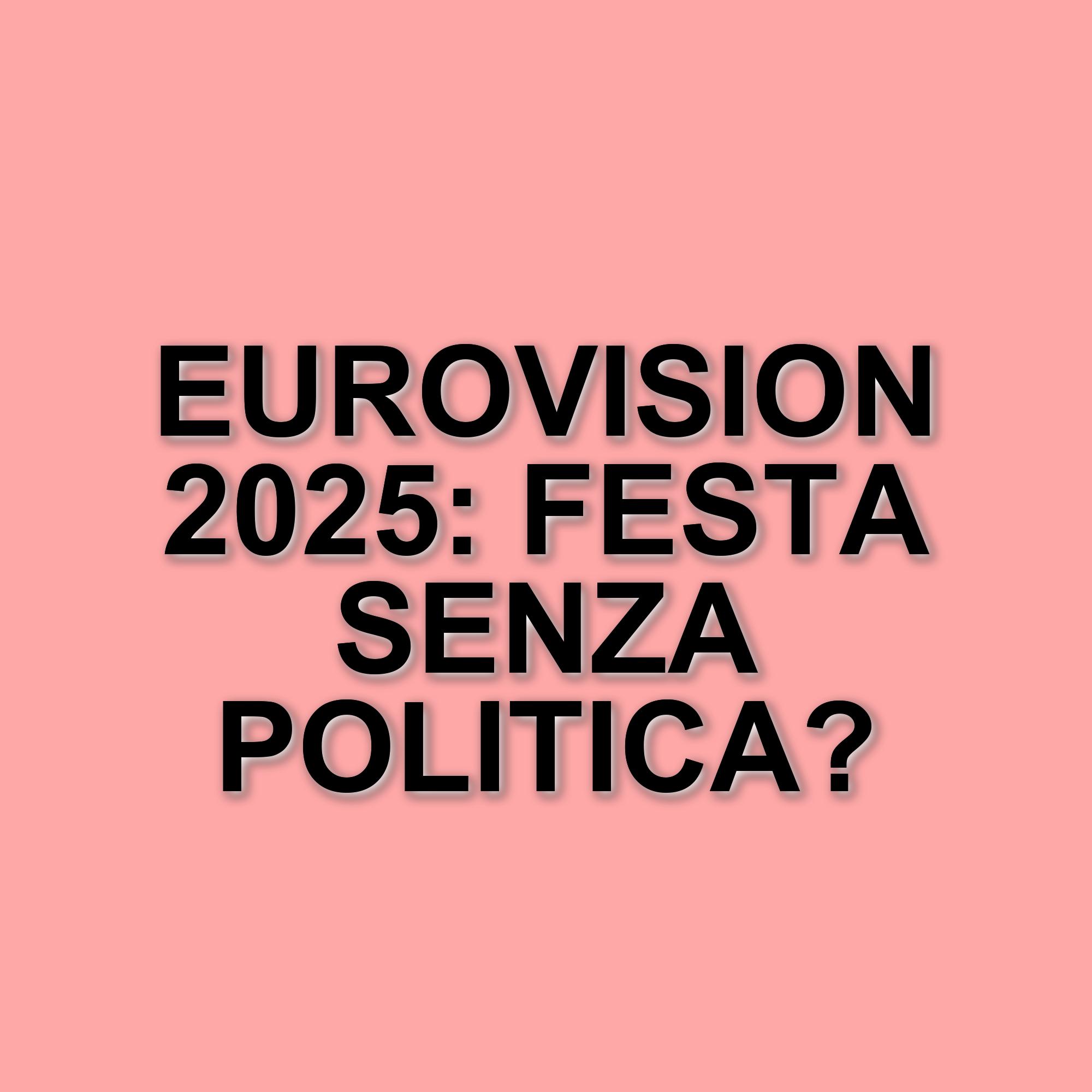 L'eurovision song contest 2025: Lucio Corsi e il divieto di contenuti politici