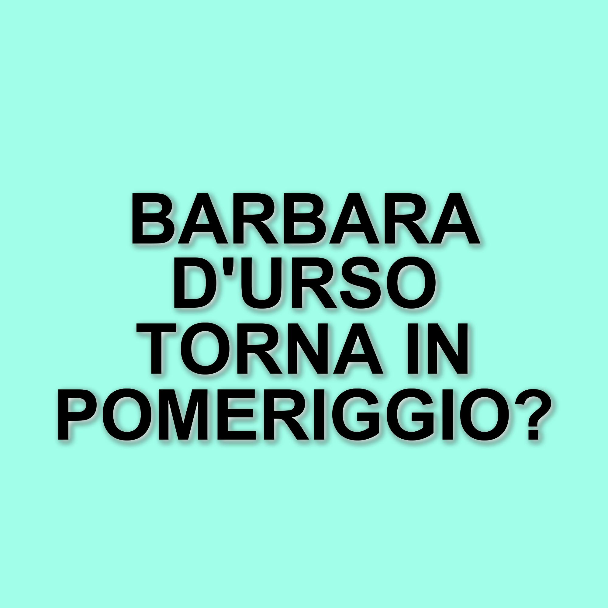 Possibile ritorno di Barbara D’Urso in Rai: la conduttrice potrebbe avere un programma pomeridiano