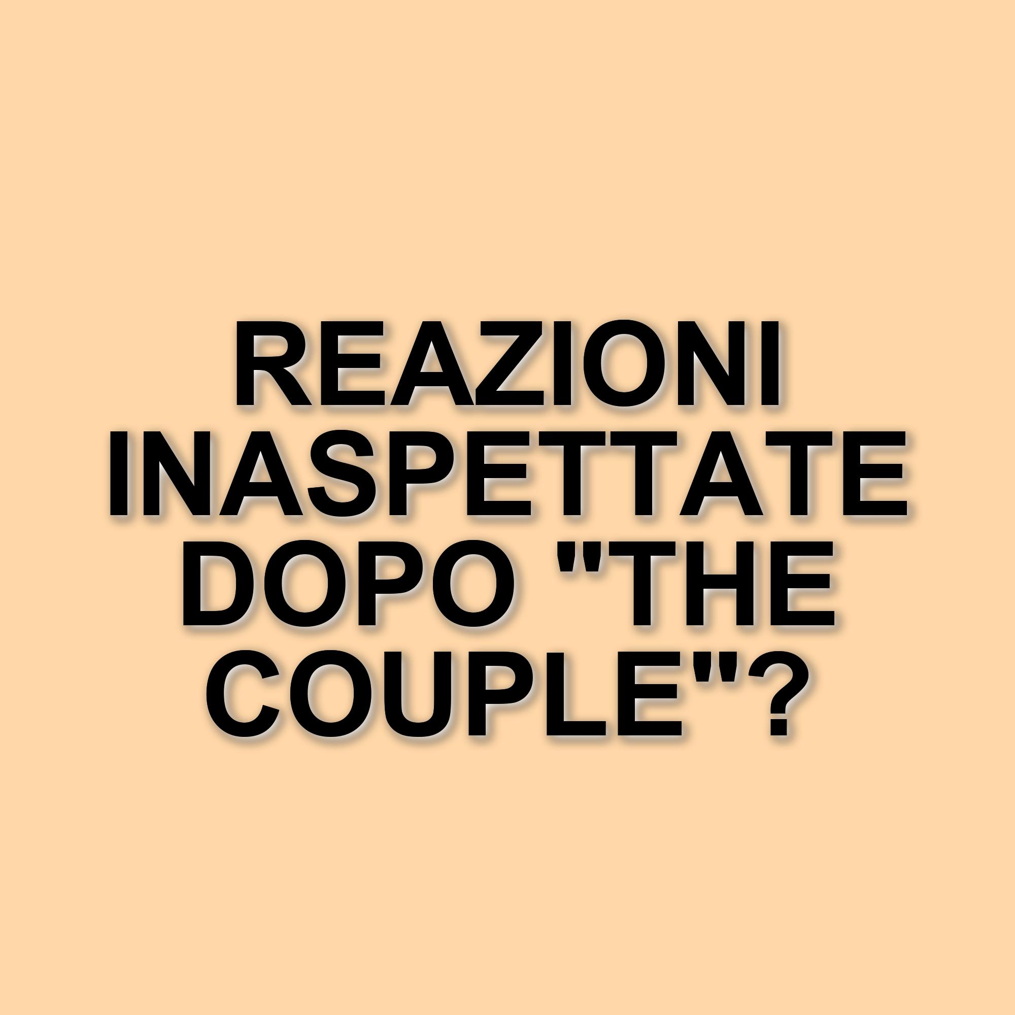 La chiusura di The Couple: reazioni dei concorrenti e il caso di Pierangelo Greco