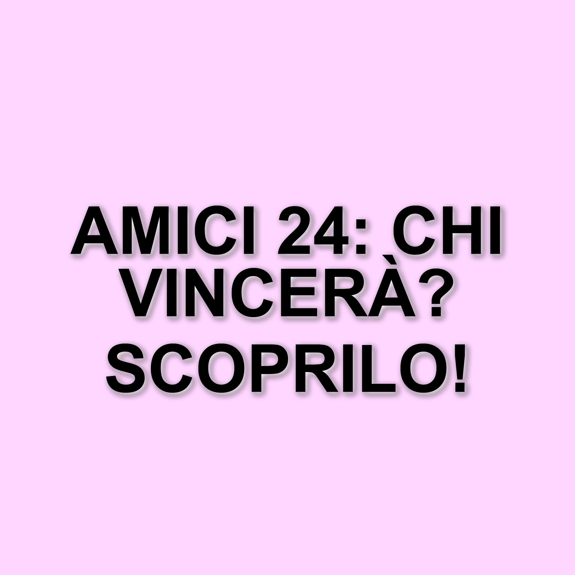 Amici 24: La finale spostata per non scontrarsi con l'Eurovision Song Contest