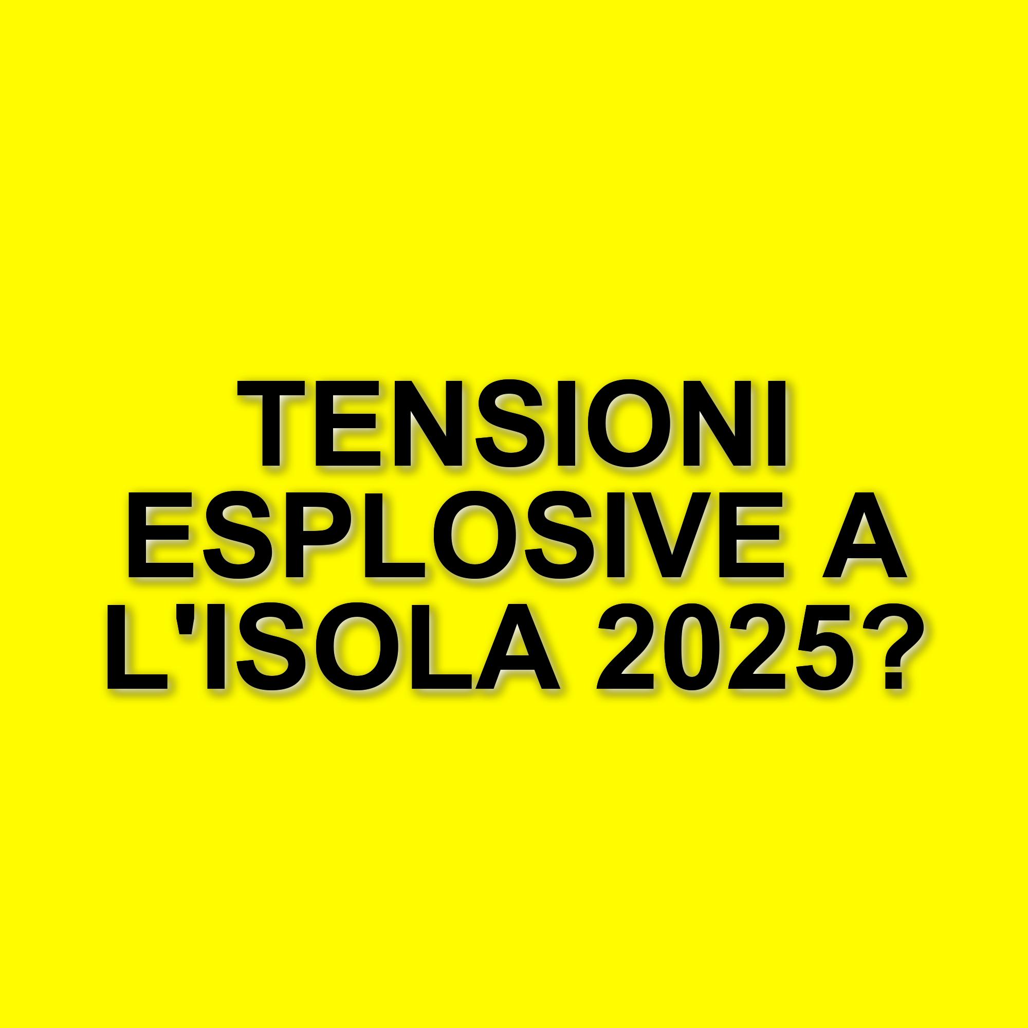 L’Isola dei Famosi 2025: tensioni e conflitti già nei primi giorni di avventura