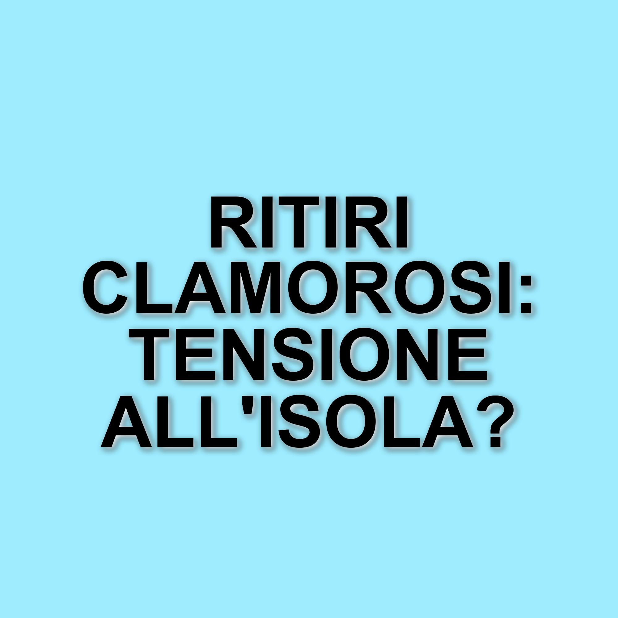 Crisi di naufraghi a L’Isola dei Famosi: un altro ritiro in arrivo