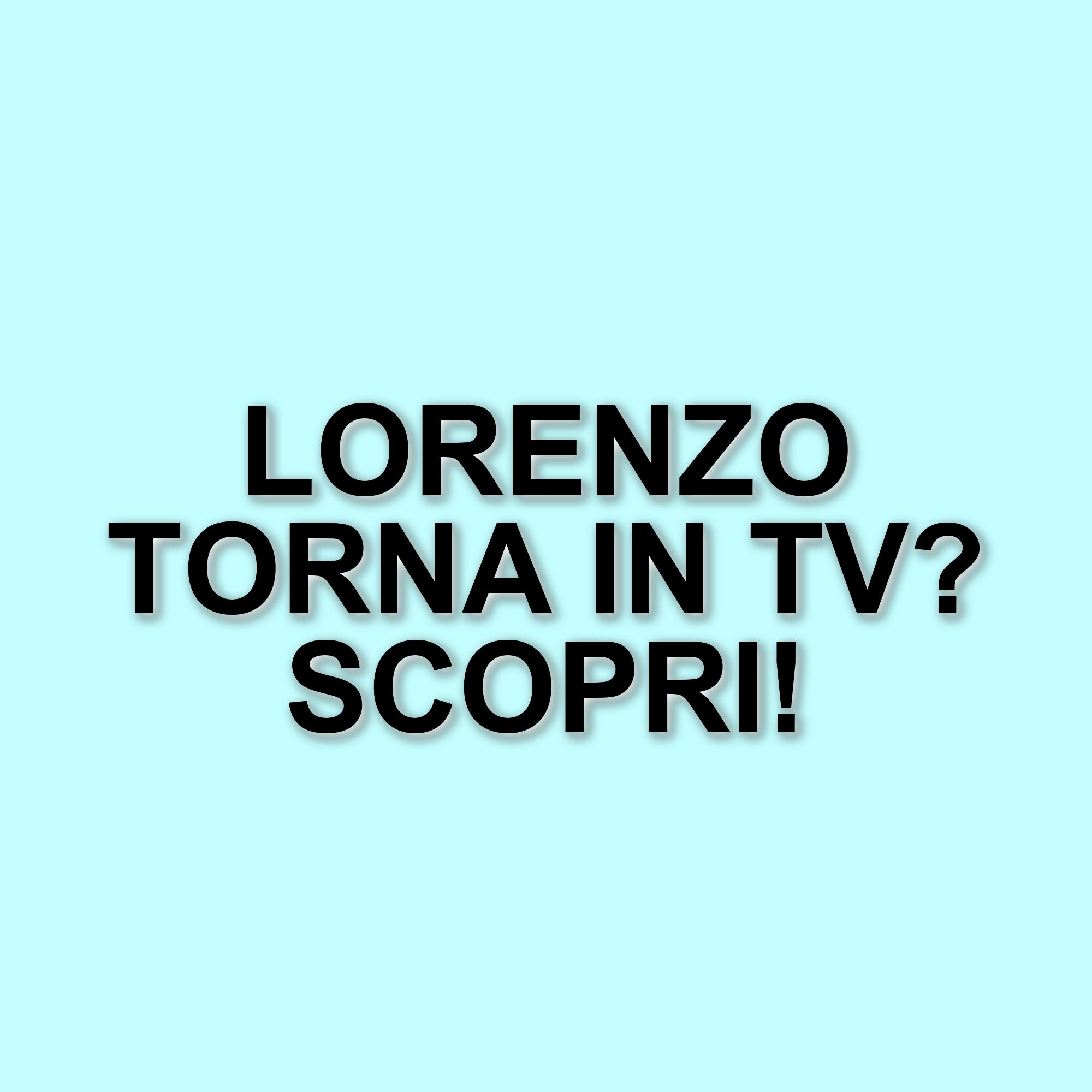 Lorenzo Spolverato torna a Mediaset: registrazione a Caduta Libera e possibili sviluppi futuri