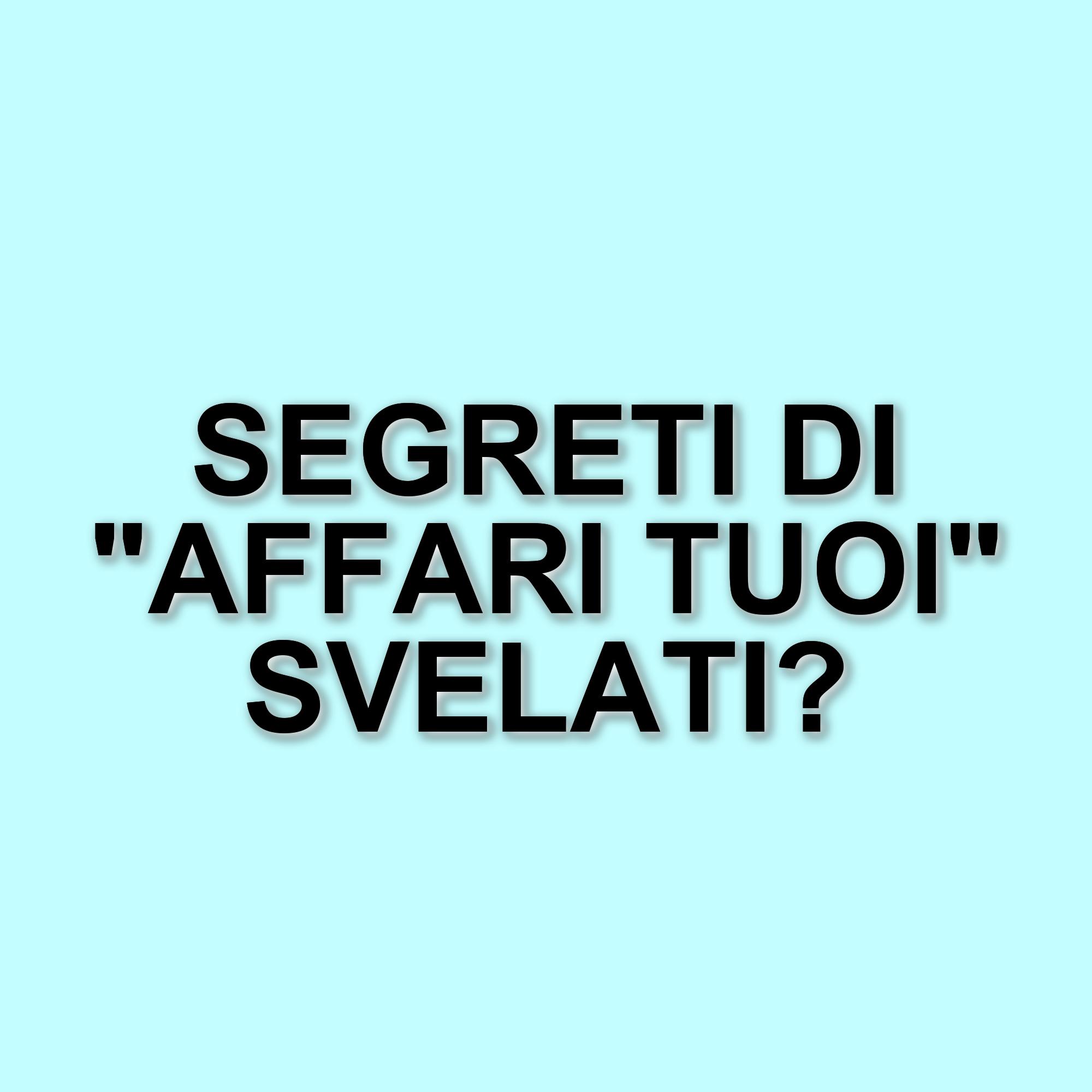 L'esperienza di un figurante a Affari Tuoi: come funziona il dietro le quinte del programma