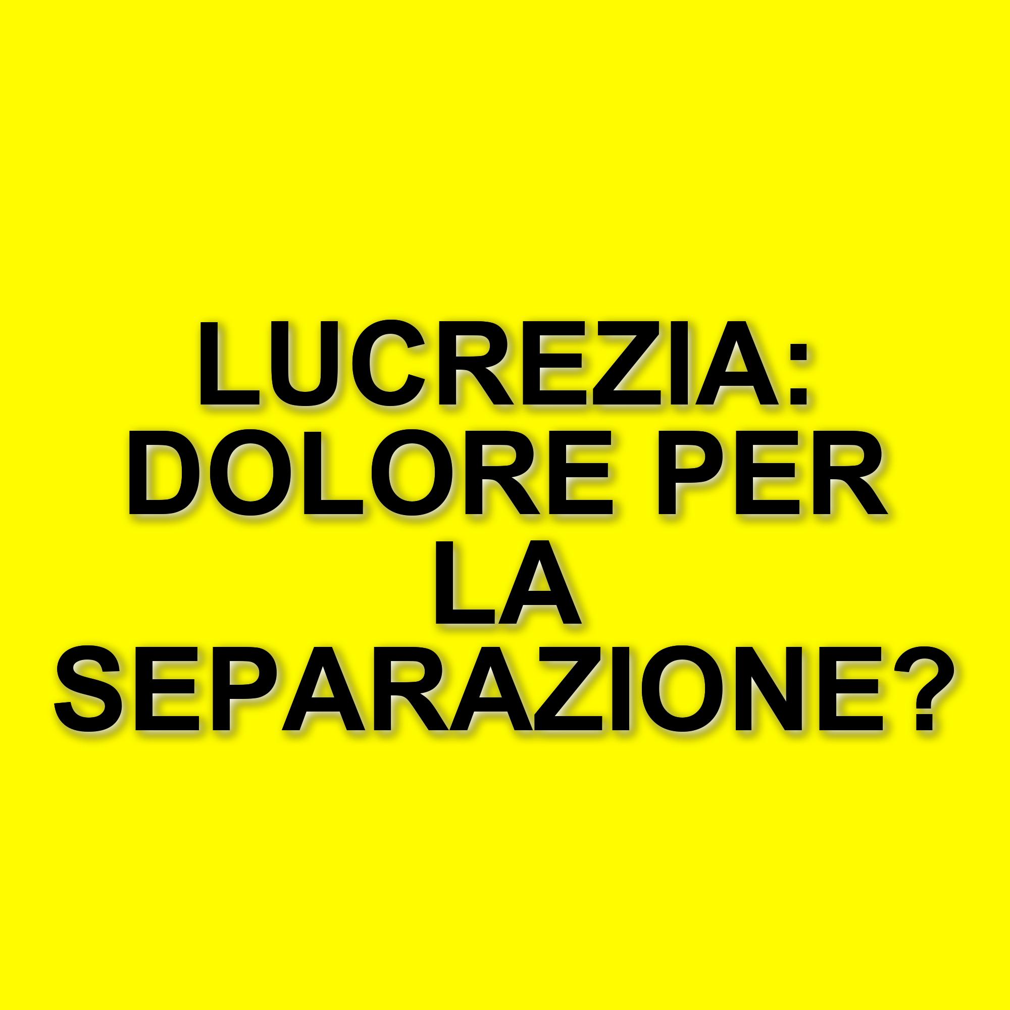Lucrezia Lando si confida: il dolore per la partenza di Lorenzo Tano all’Isola dei Famosi