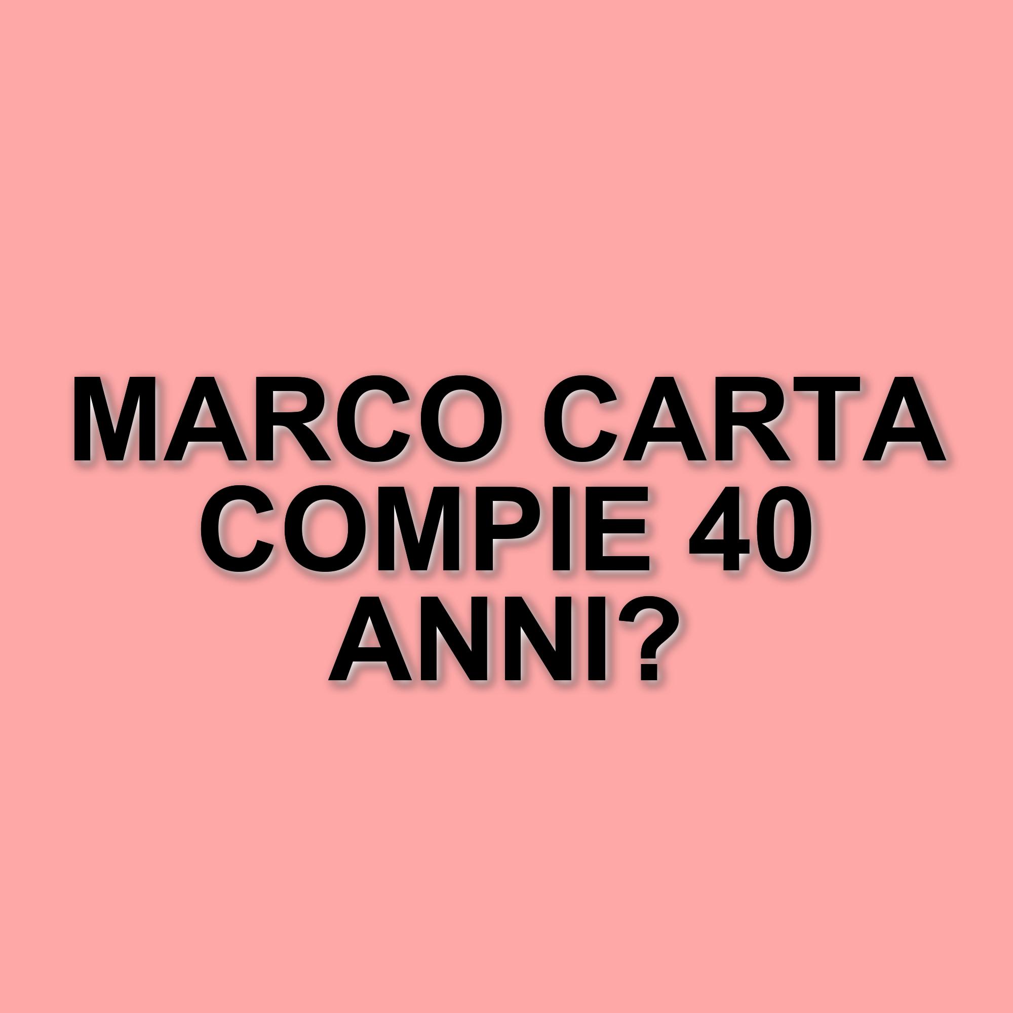 Marco Carta festeggia i 40 anni con il fidanzato Luca: una storia d'amore e rinascita a Milano