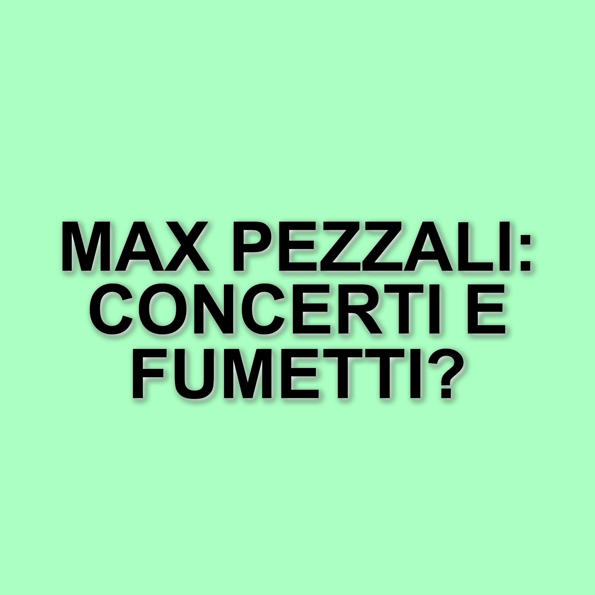 Max Pezzali annuncia un concerto allo stadio Maradona e presenta il nuovo fumetto a Napoli