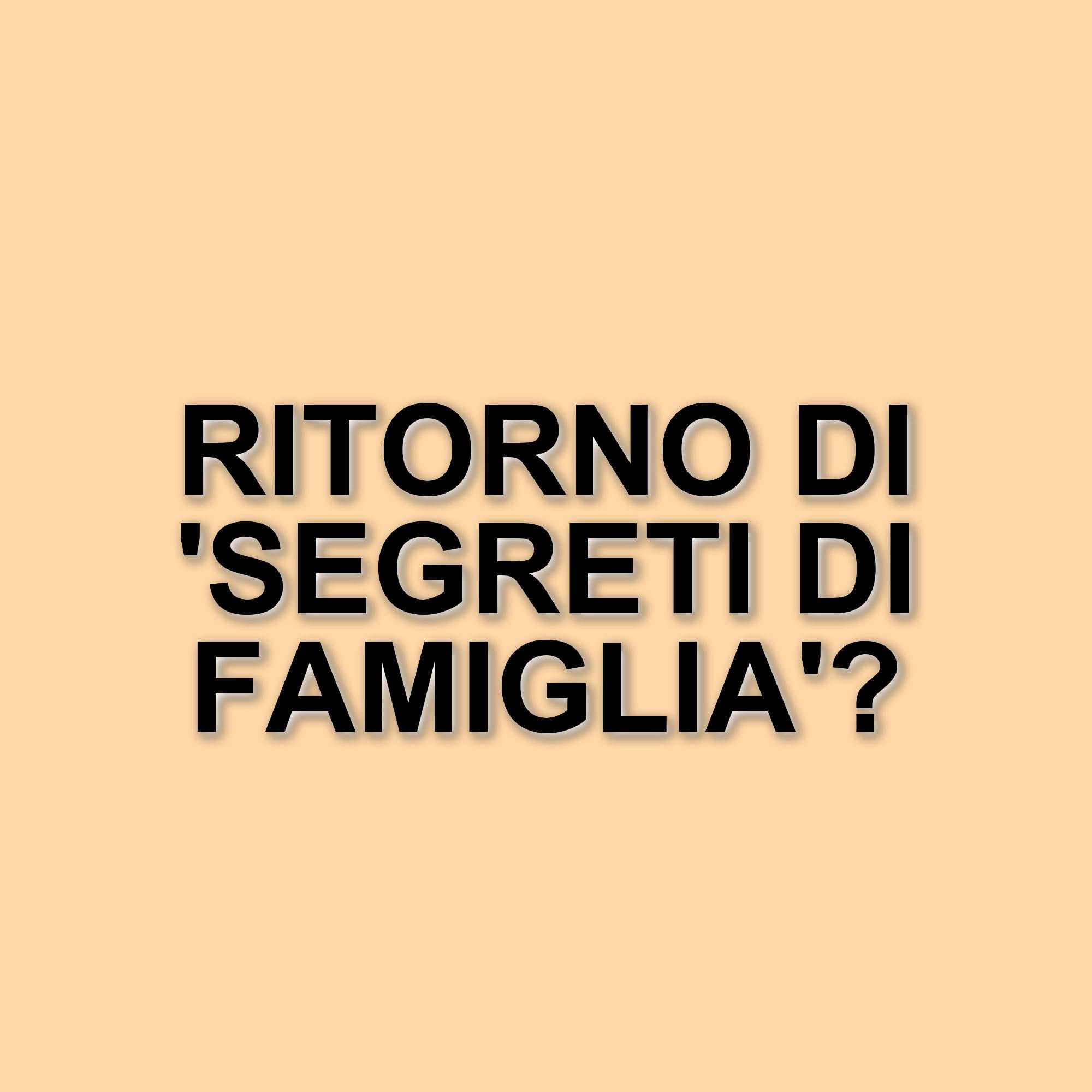 Mediaset annuncia la seconda stagione di Segreti di Famiglia: debutto su Infinity a giugno 2025