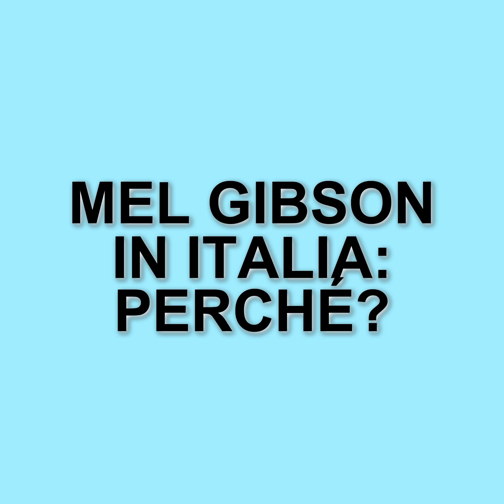 Mel Gibson incontra il Ministro della Cultura Alessandro Giuli in vista delle riprese de La Resurrezione di Cristo