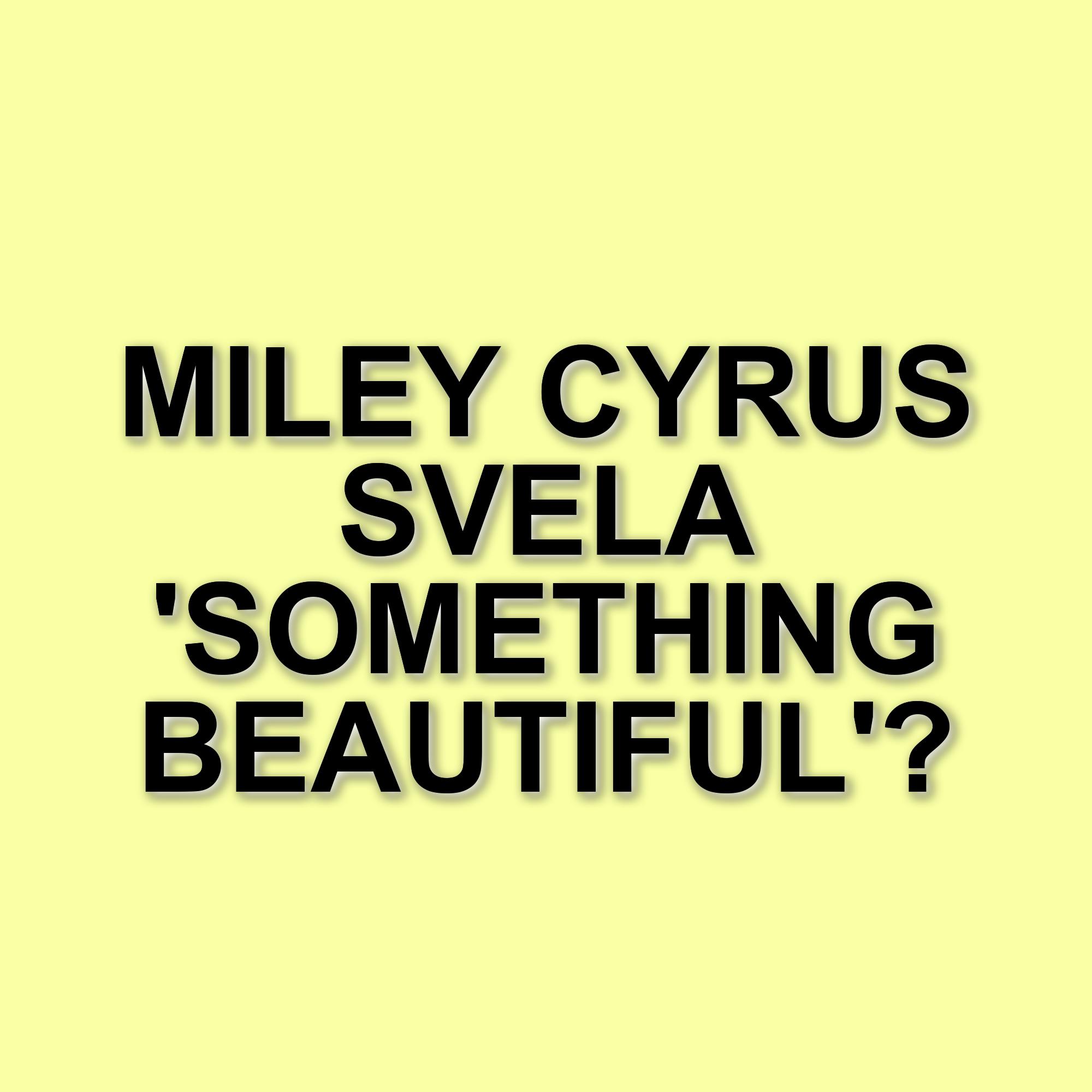 Miley Cyrus lancia 'Something Beautiful': il nuovo album e il visual film in arrivo