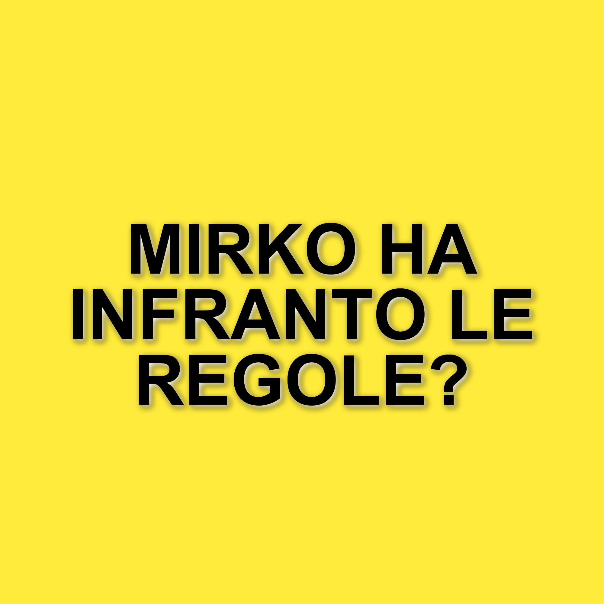 Mirko ammette di aver infranto il regolamento all’Isola dei Famosi: ecco cosa è successo