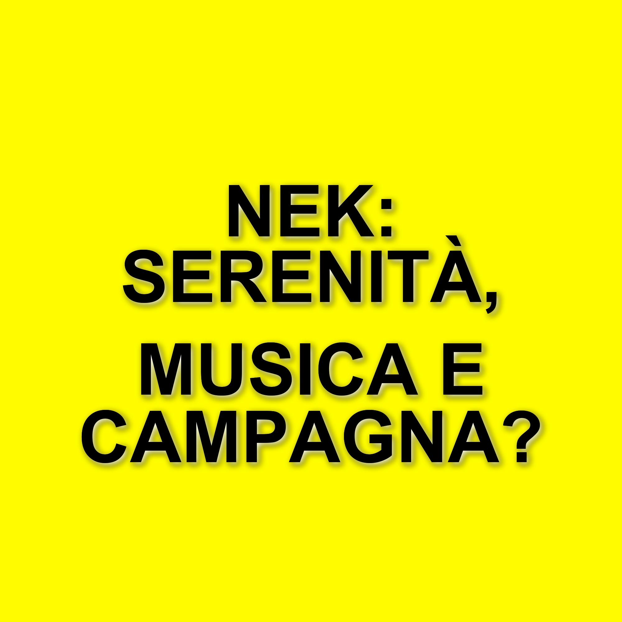 Nek: la vita tra musica, famiglia e amore per la campagna