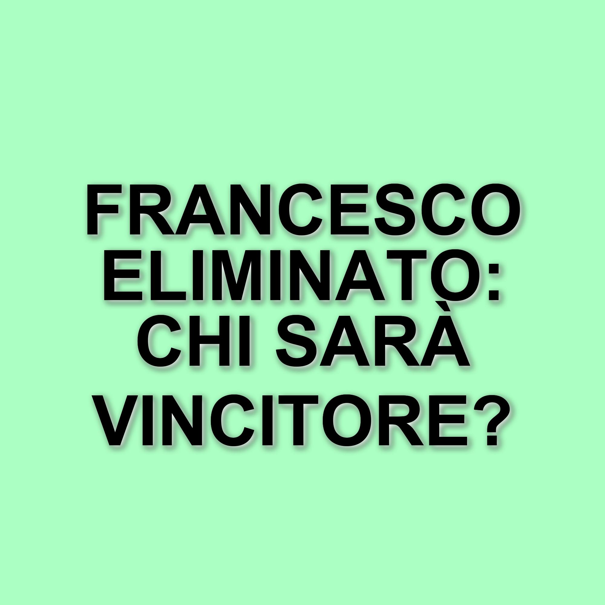 Francesco Fasano è il primo eliminato della finale di Amici 24: il racconto della serata