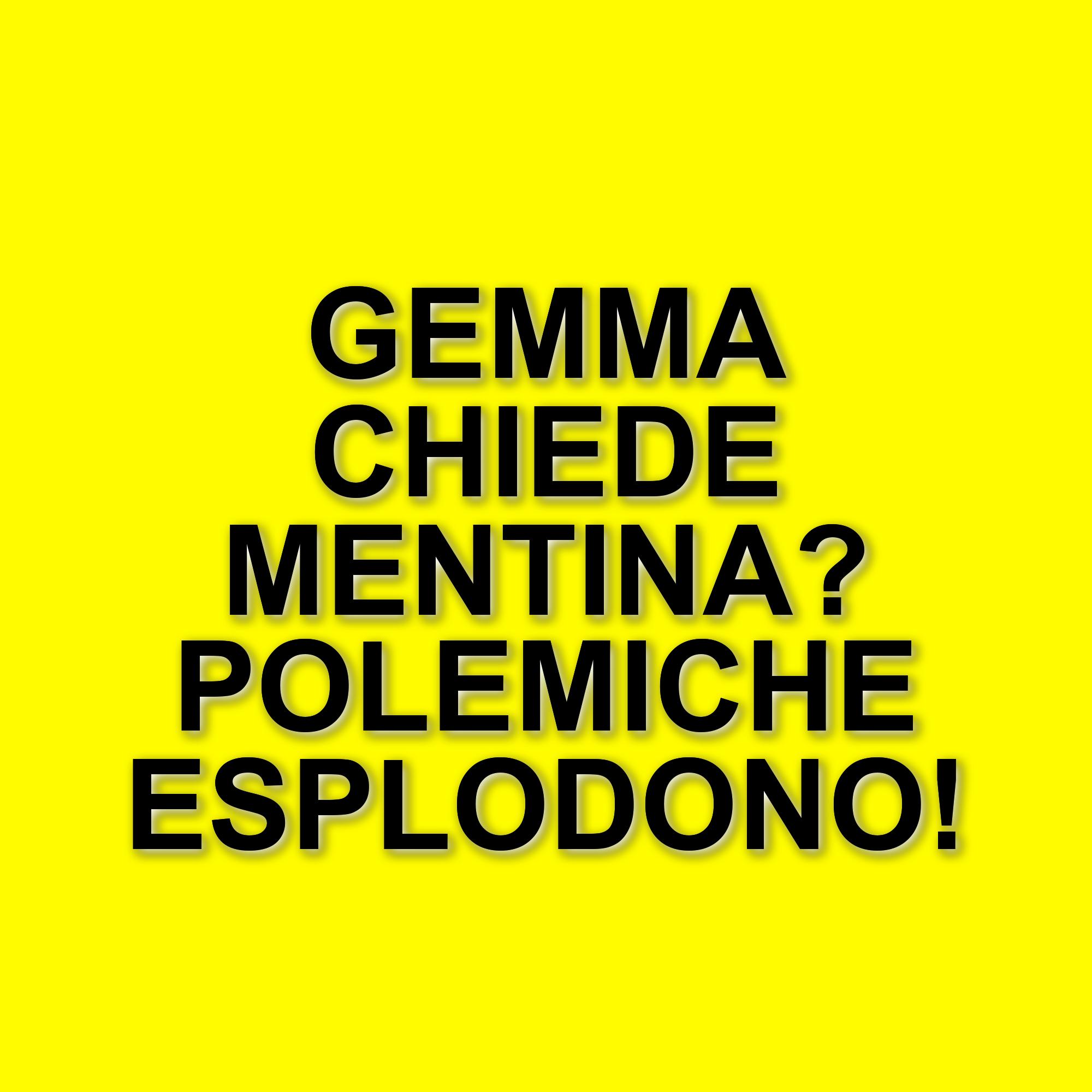 Gemma Galgani chiede una mentina prima di baciarsi con Arcangelo a Uomini e Donne