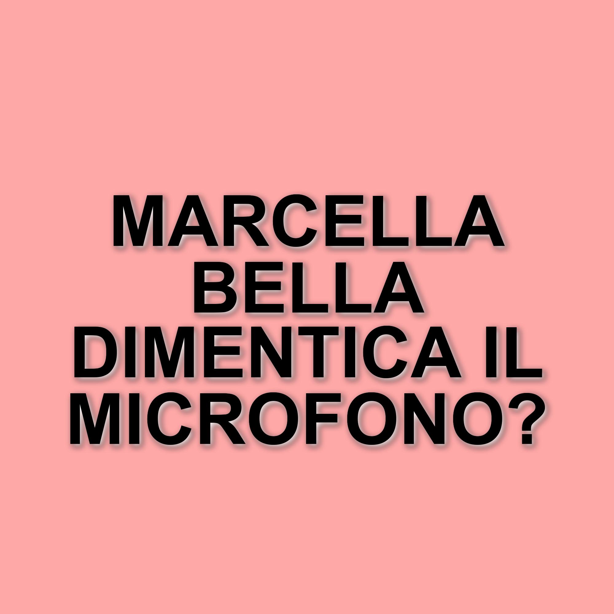 Marcella Bella dimentica il microfono durante la semifinale di Sognando Ballando Con le Stelle