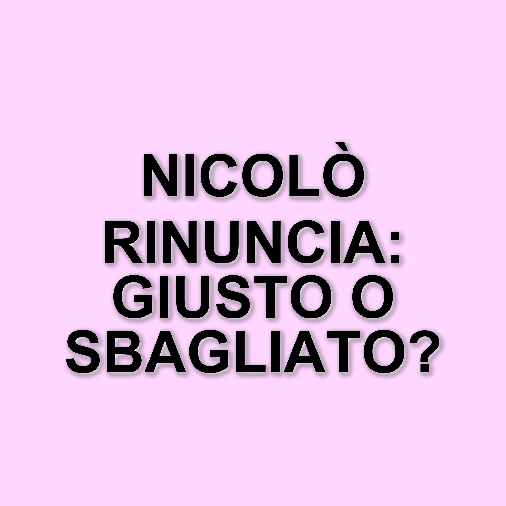 Nicolò Filippucci rinuncia alla maglia del Serale di Amici 24: una scelta per la parità di valutazione