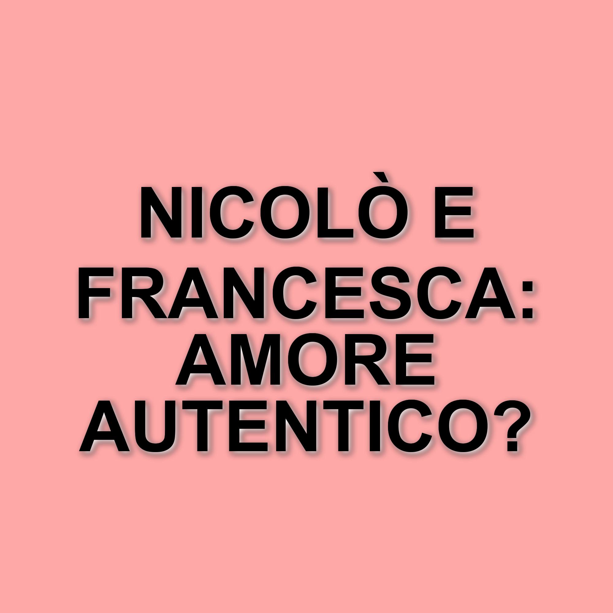 Nicolò Filippucci a Verissimo: il suo pensiero sull'amore e l'amicizia con Francesca