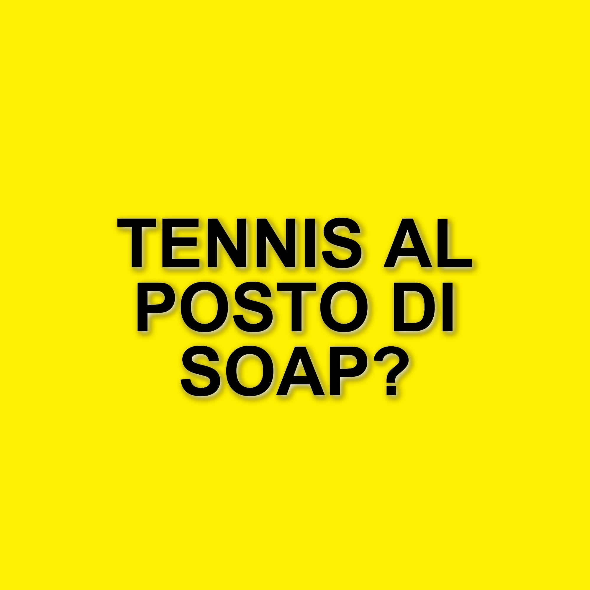 Cambio di palinsesto su Rai3: un posto al sole sostituito da un incontro di tennis