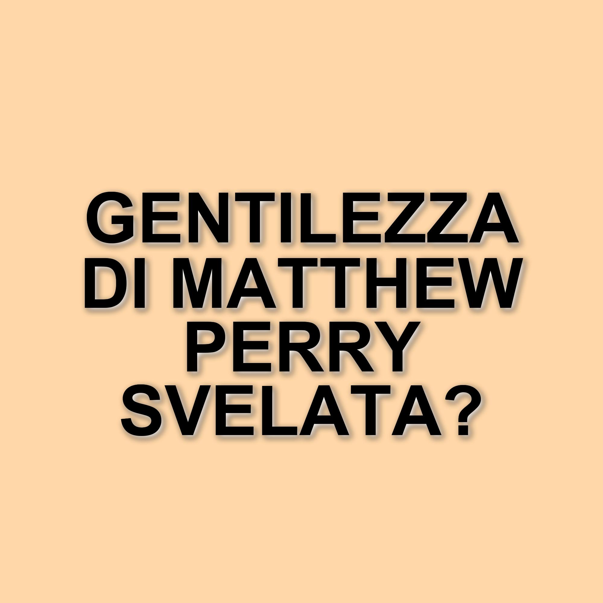 Paget Brewster ricorda Matthew Perry: un aneddoto dal set di Friends