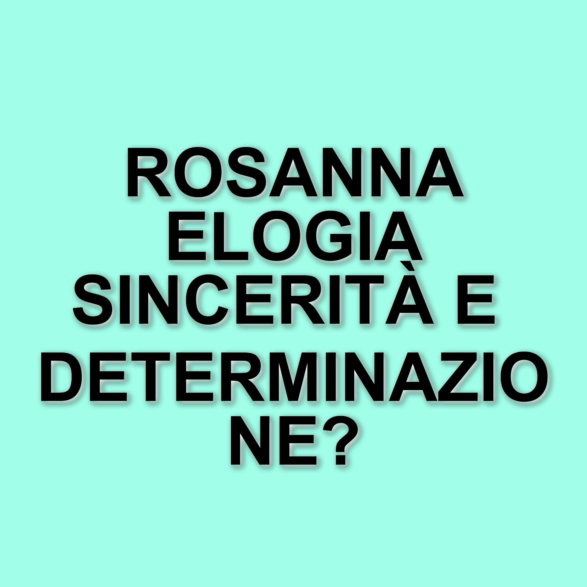 Rosanna di Uomini e Donne elogia Gianmarco Steri e commenta Gemma Galgani