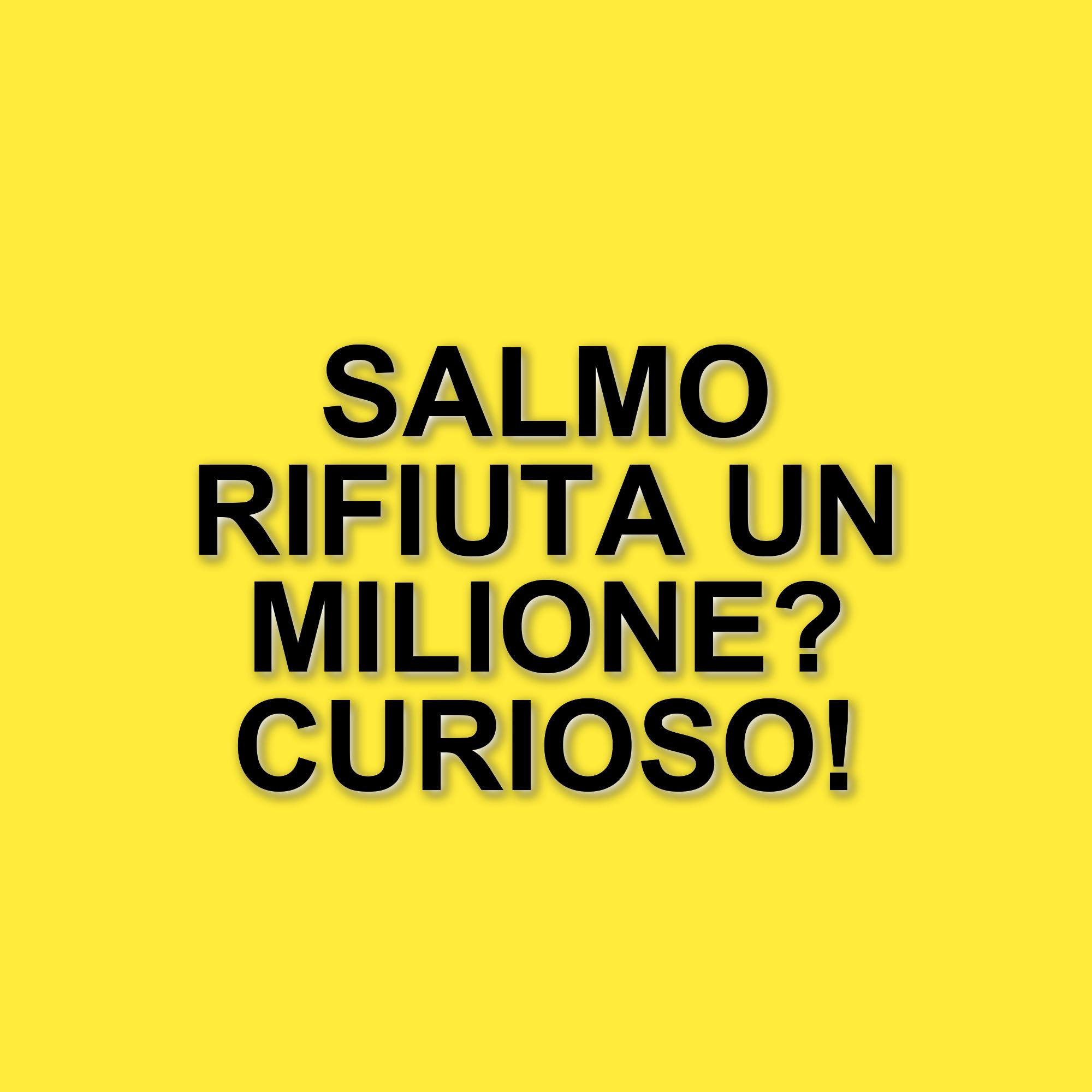 Salmo rifiuta un milione di euro per diventare giurato di X Factor: le sue dichiarazioni