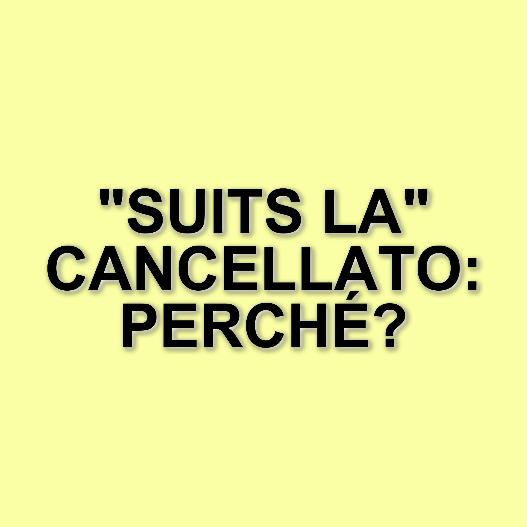 Suits LA: cancellato lo spinoff dopo una sola stagione, deluse le aspettative